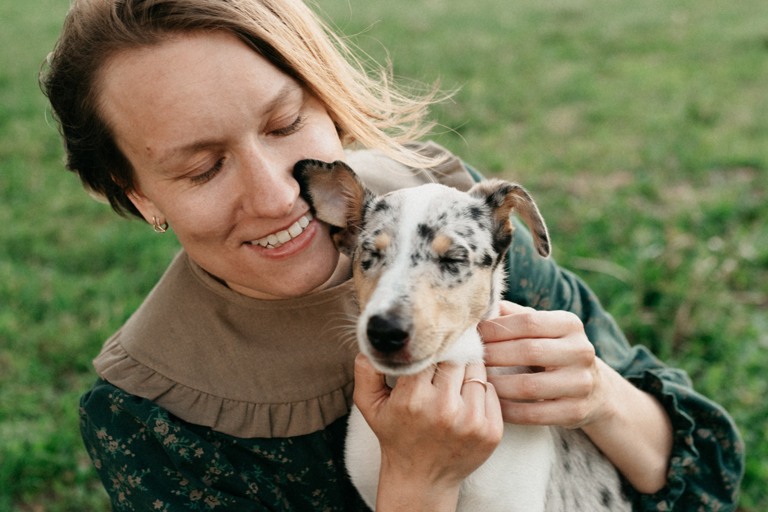 Таня и её пушистые друзья. Фотограф анималист в Москве Ольга Агушева