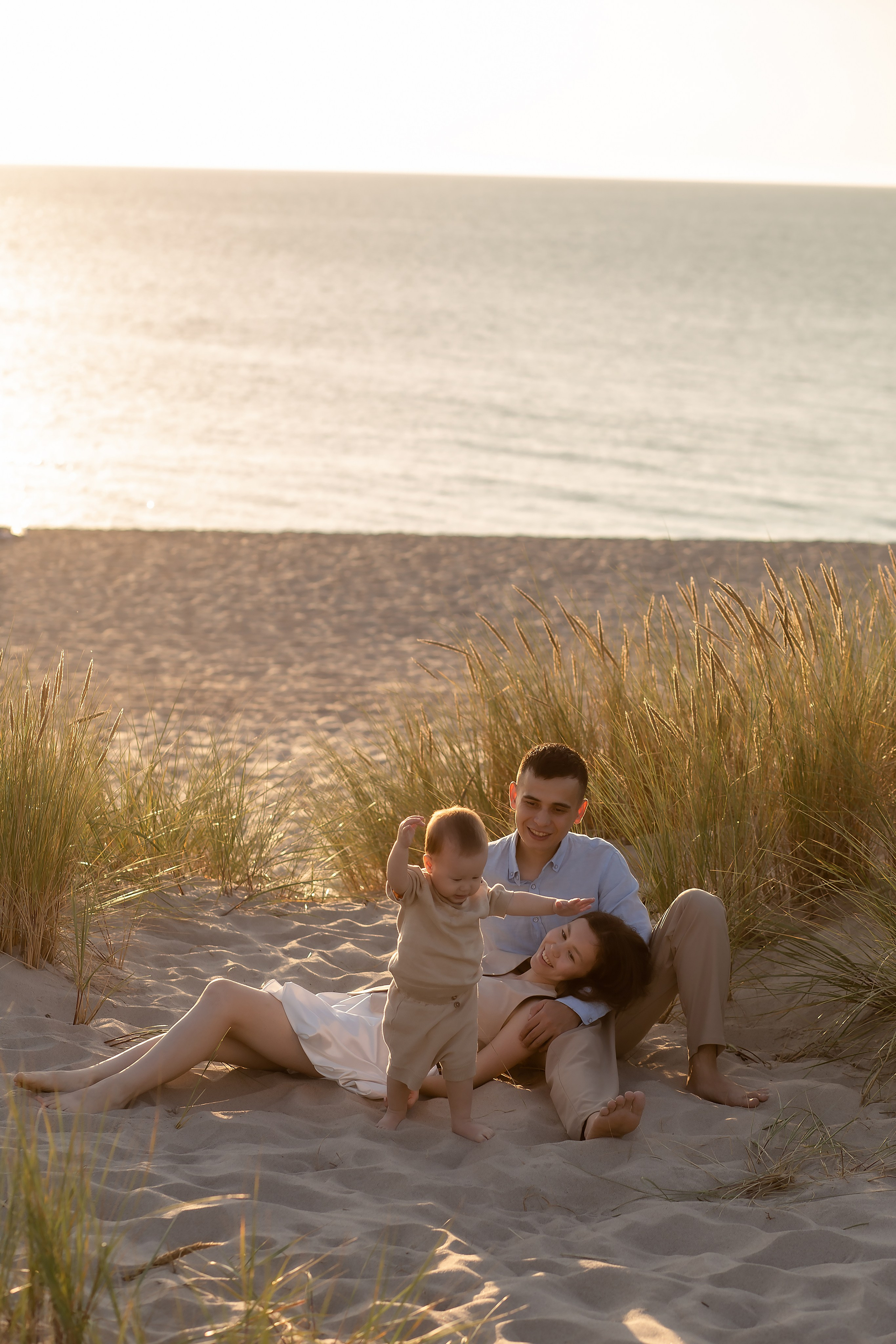 Карина, Эмиль и Марсель. На закате лета. Фотограф в Калининграде Решетникова Алина