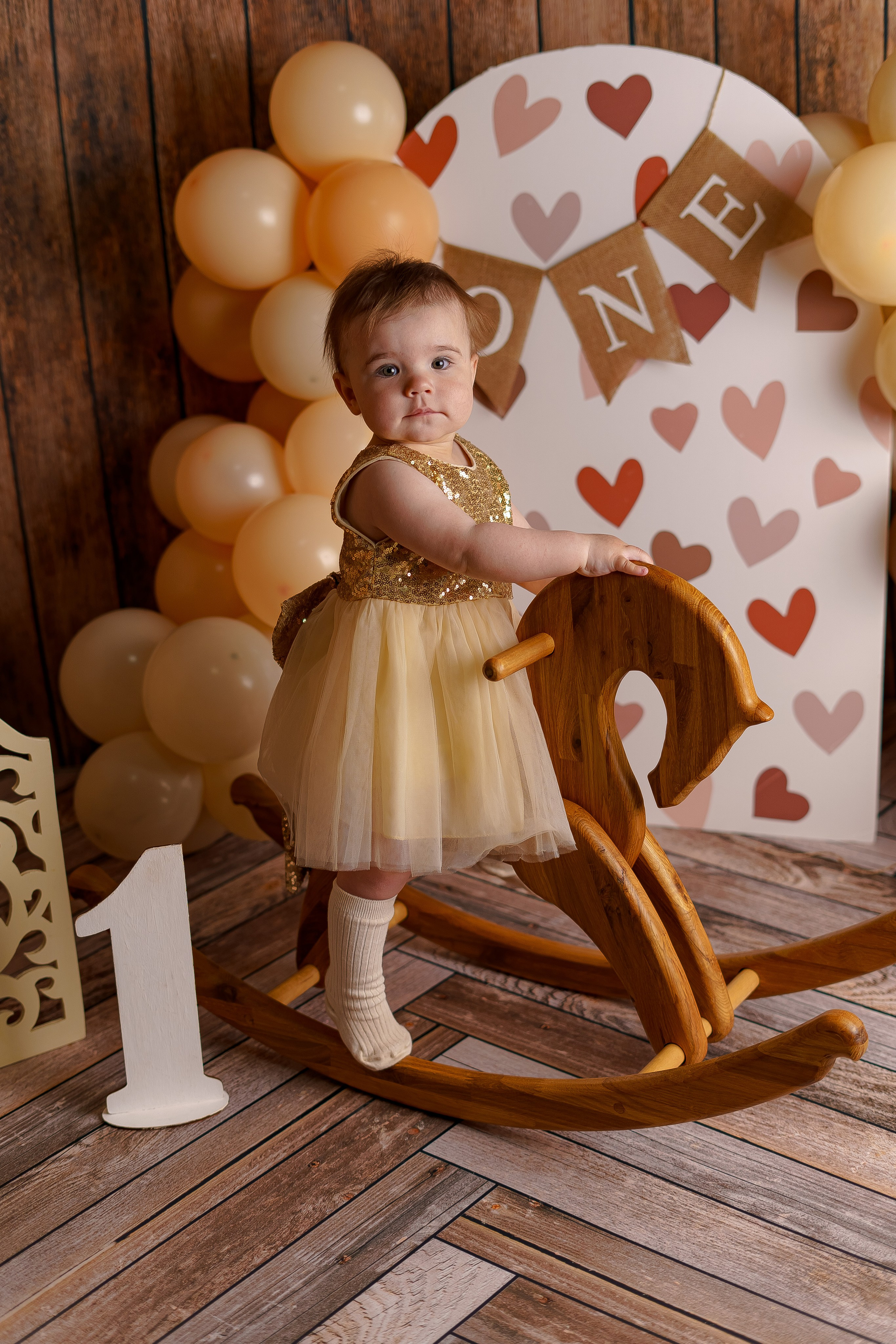 Шары к тарифу «годик эксклюзив». Фотограф новорожденных в г. Павлово Беспалова Екатерина