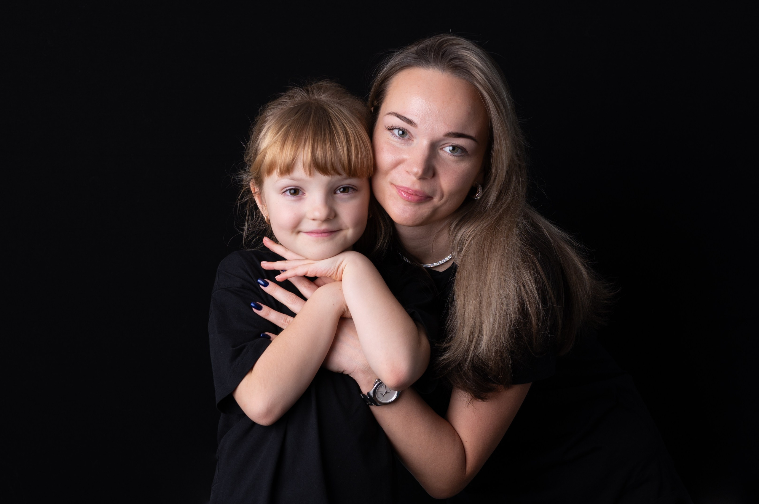 Мама дочка портрет
