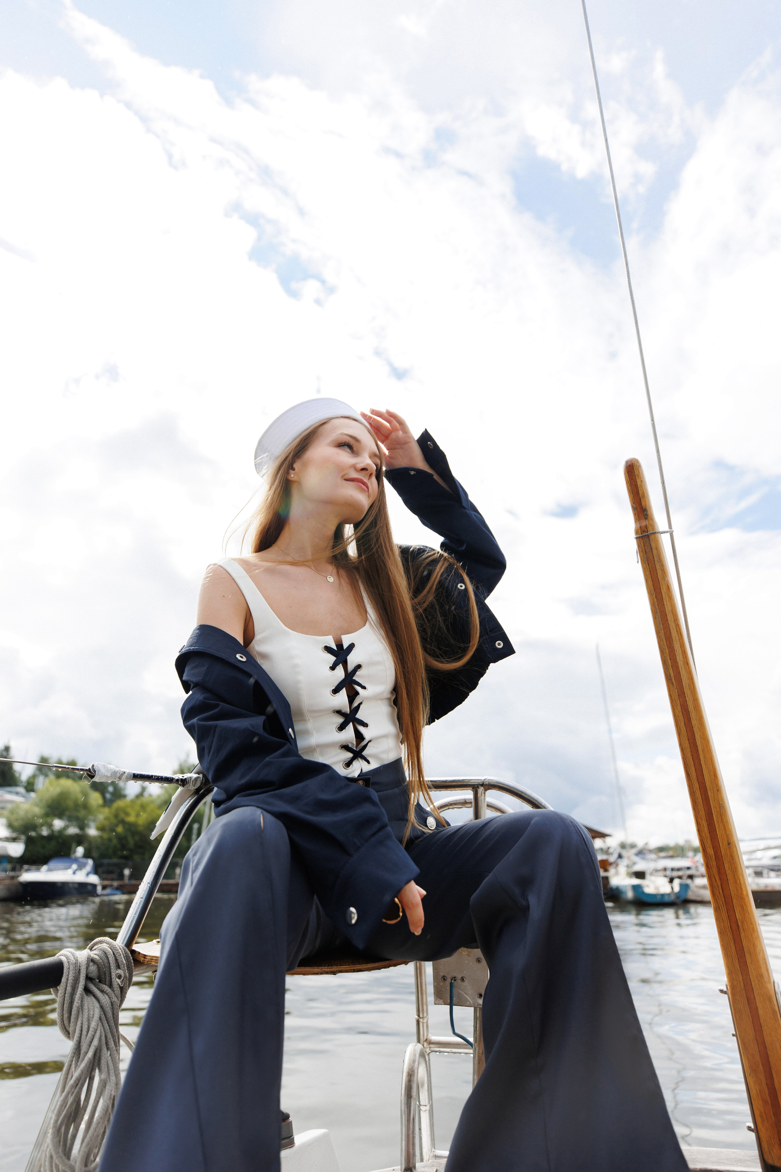 Любовь Фотосессия на яхте. Фотограф Щелково/ Москва Татьяна Жучкова