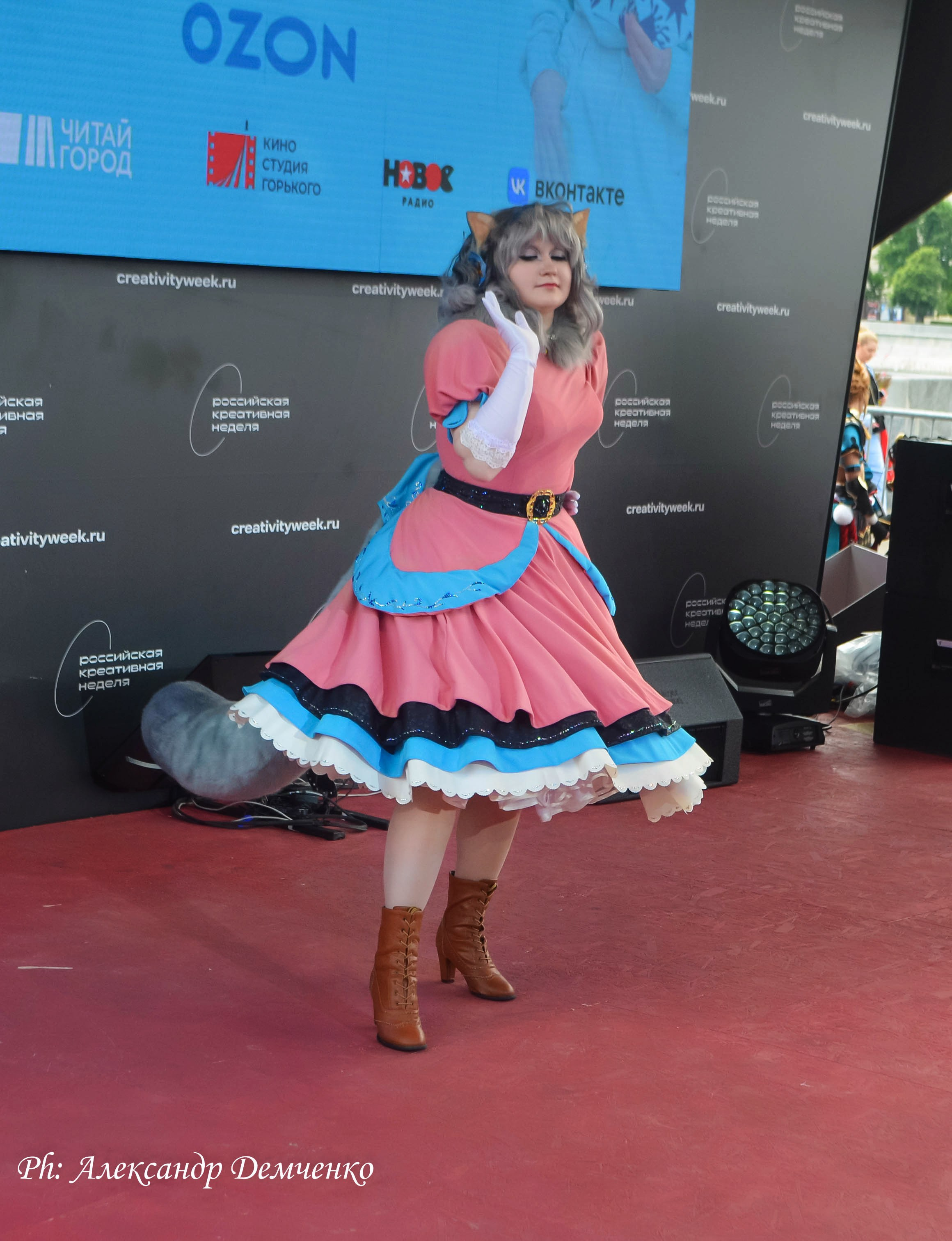 Фотосессия сцены в Москве на разных репортажных мероприятий