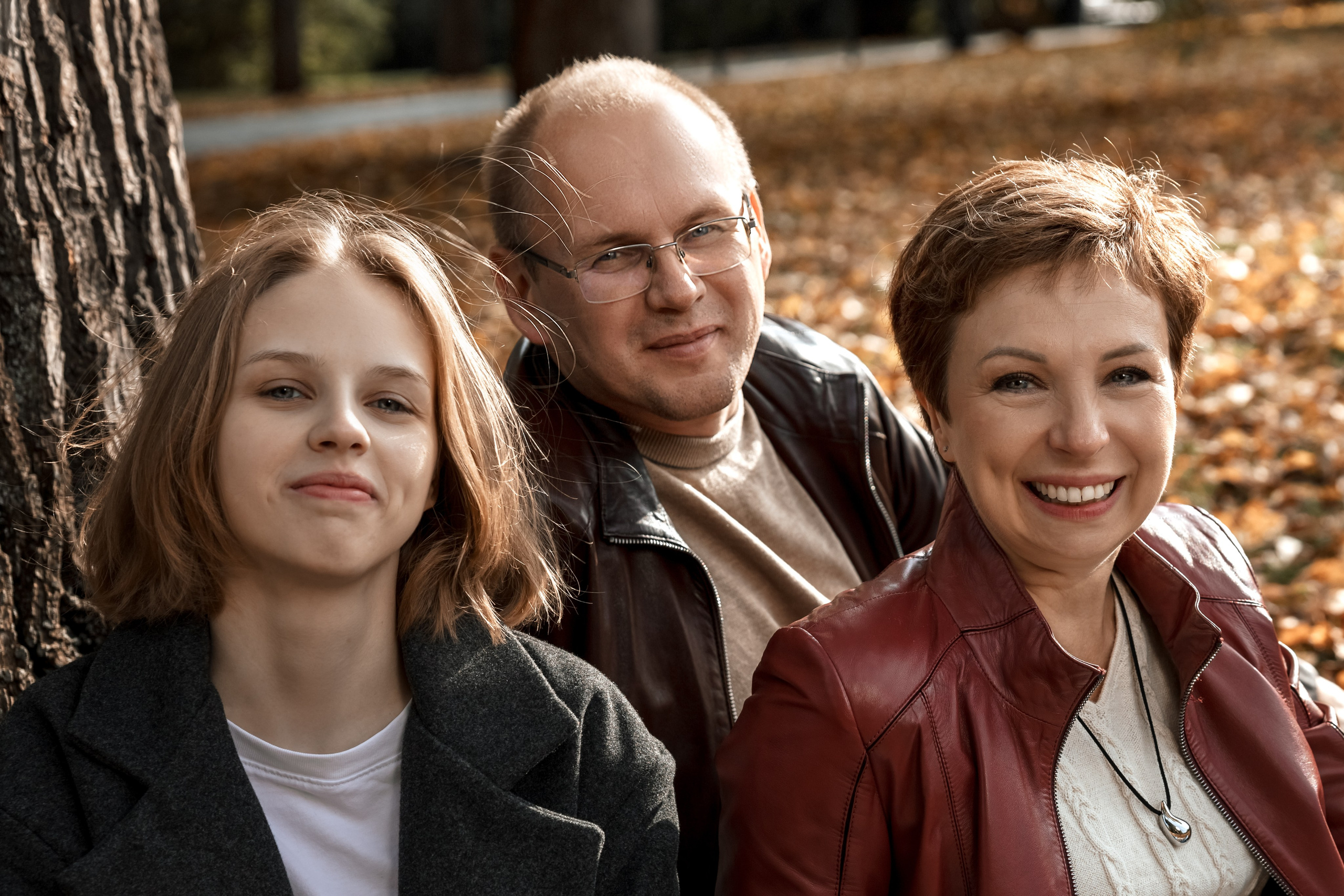 Осенняя прогулка в парке. Фотограф в Москве Мухина Ирина