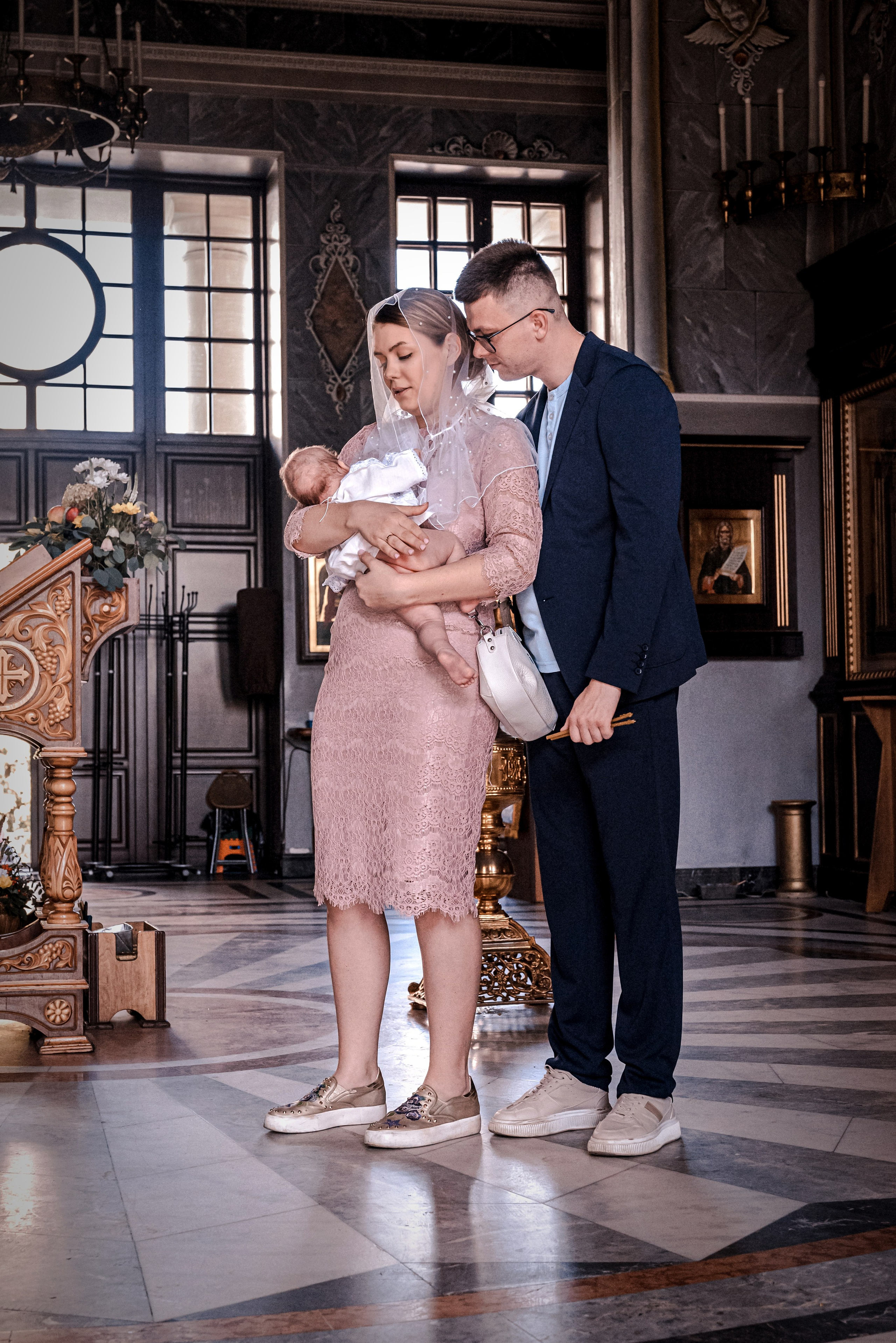 Крещение Екатерина. Семейный и детский фотограф Москва