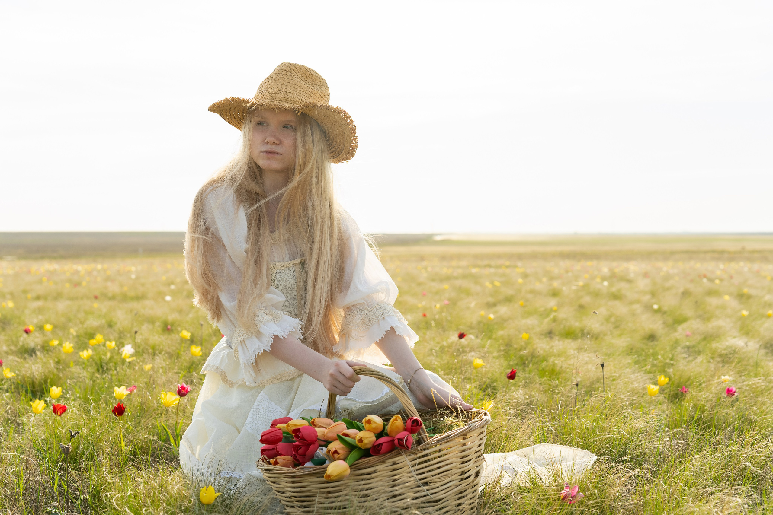 Фотосессия в поле. Фотограф Саратов/Энгельс