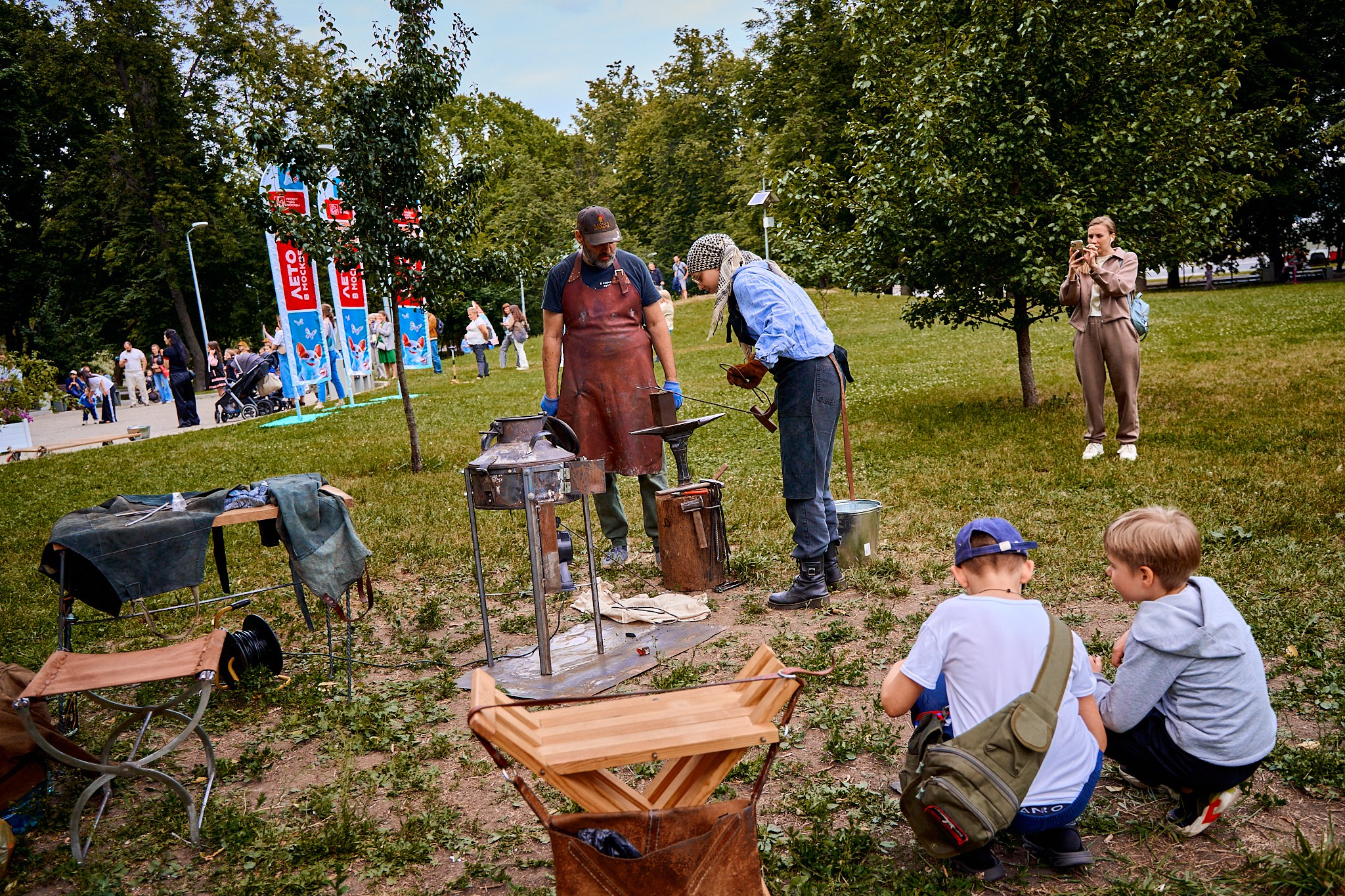 Лето в Москве: день России. Фотограф в Москве Анастасия Баева