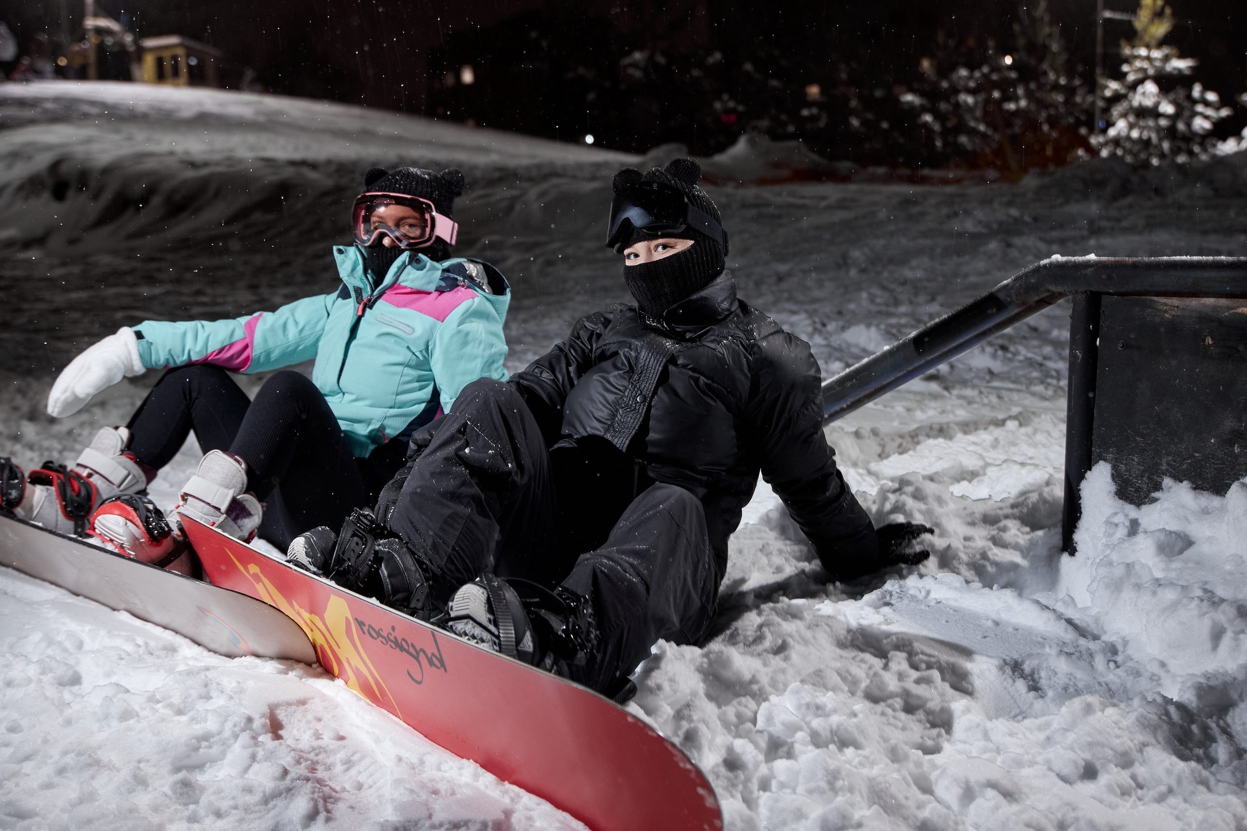 Сноубордисты. Фотограф Алексей Яковлев