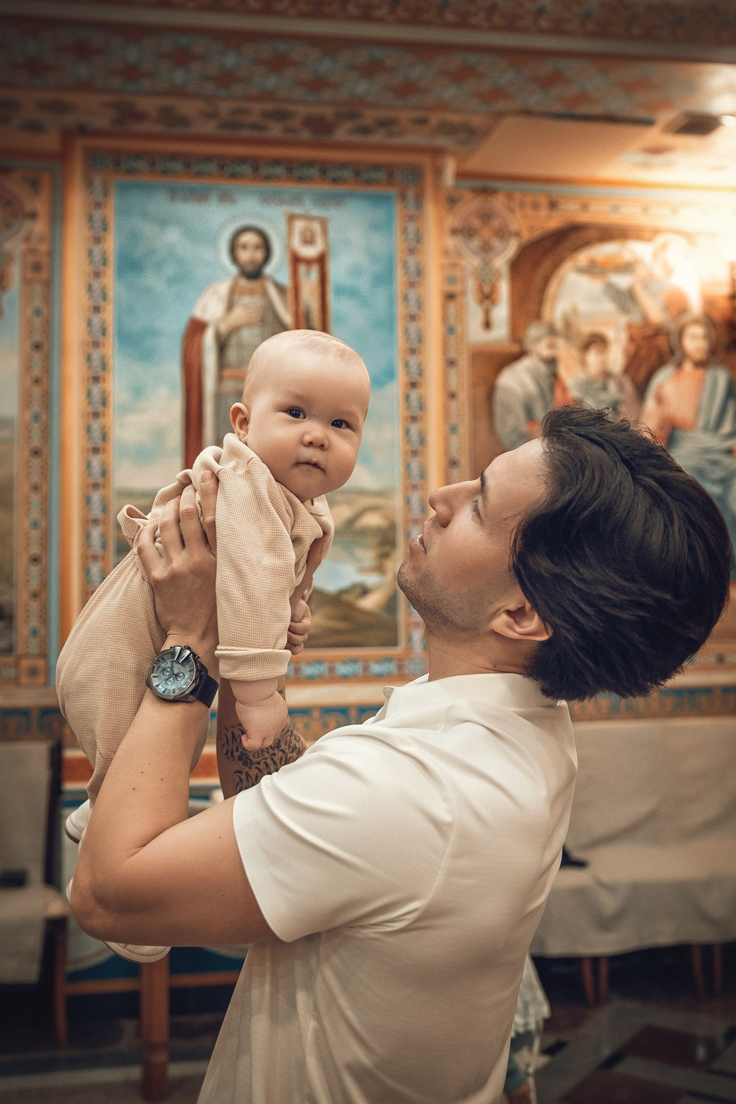 Таинство Крещения Мирона. Храм А.Невского г. Краснодар. Фотограф на Крещение и Венчание Краснодарский край — Гранкина Юлия