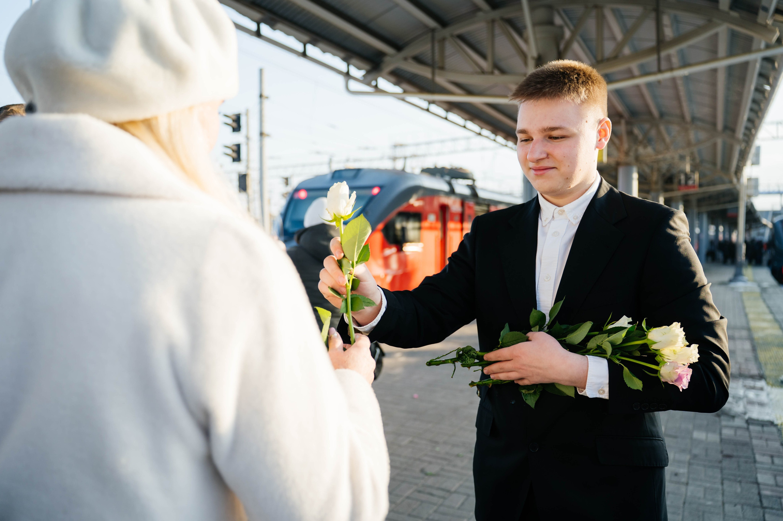 8 марта с РЖД. Видеограф и Фотограф в Челябинске Ксения и Владимир Рюмины