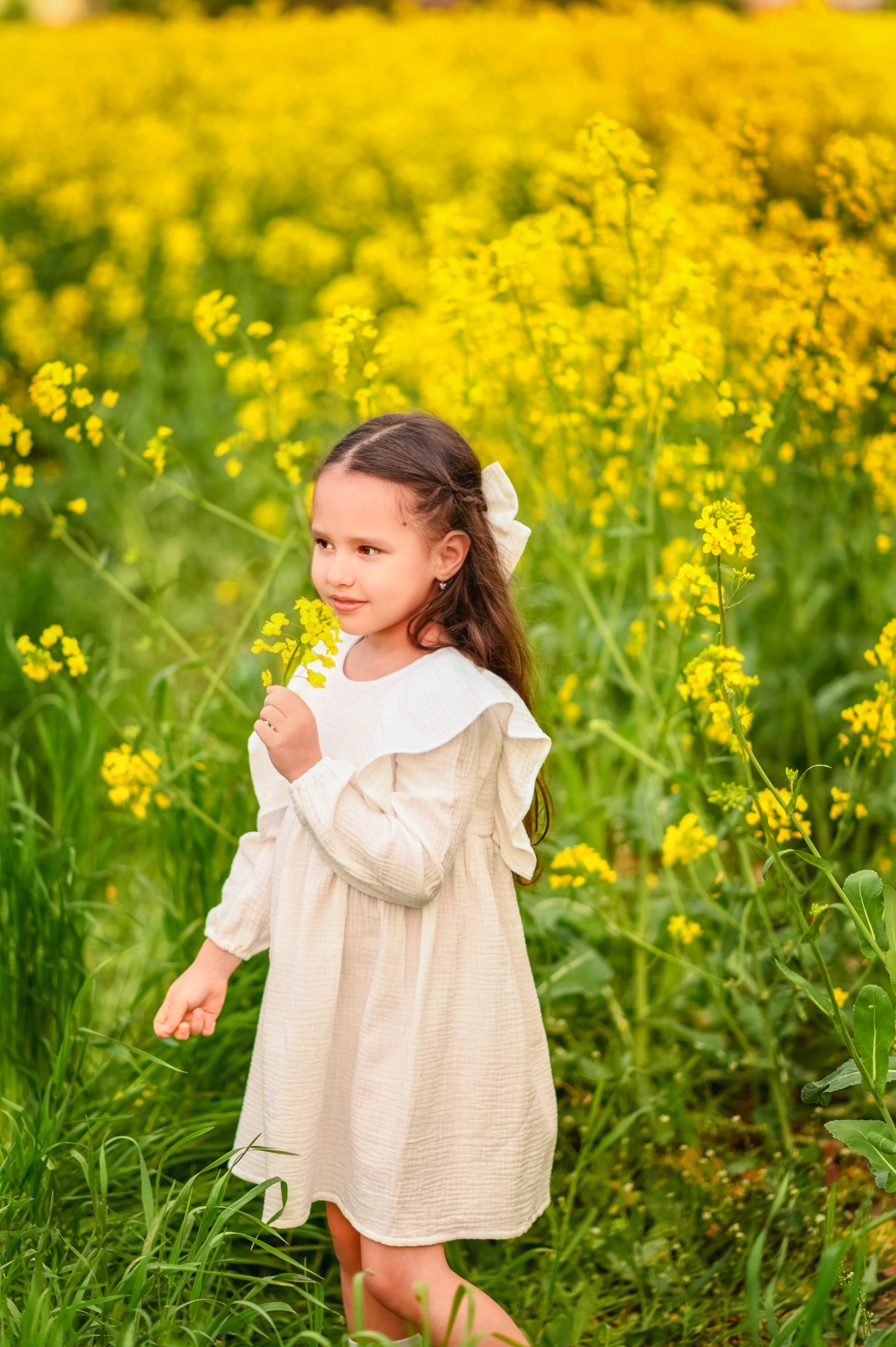 Рапсовое поле. Семейный и детский фотограф Анапа