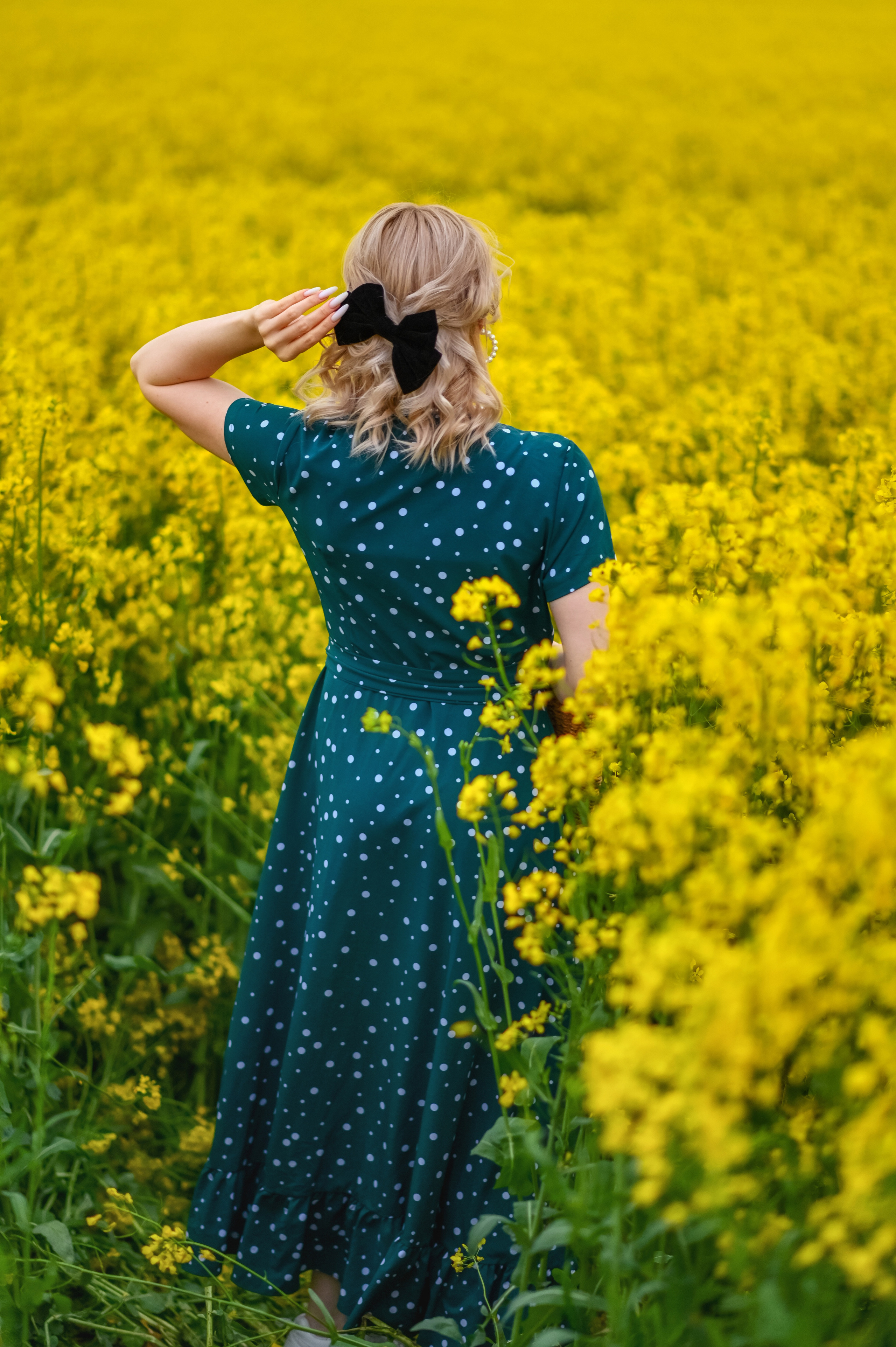 Рапсовое поле. Семейный и детский фотограф Анапа