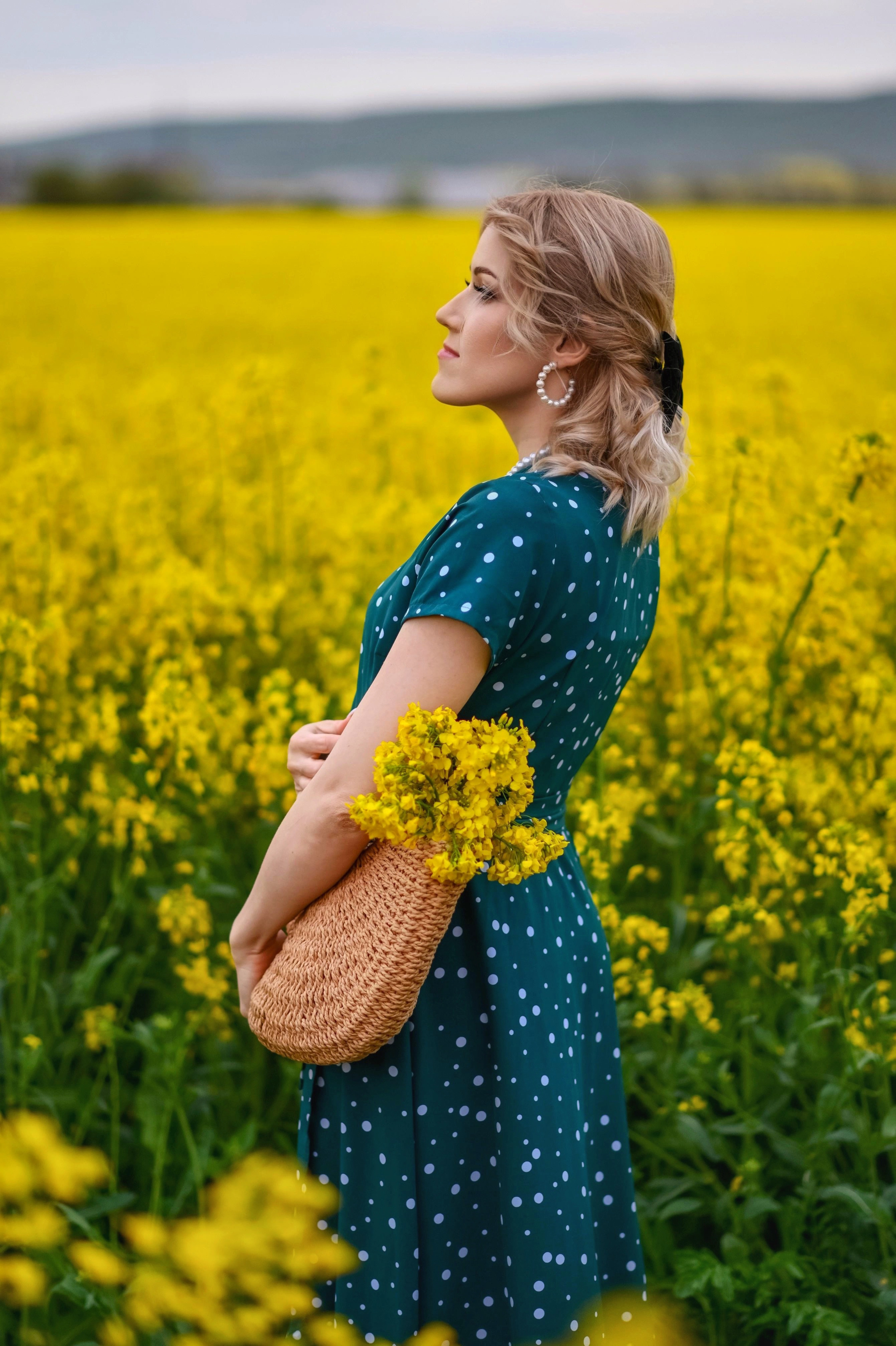 Рапсовое поле. Семейный и детский фотограф Анапа