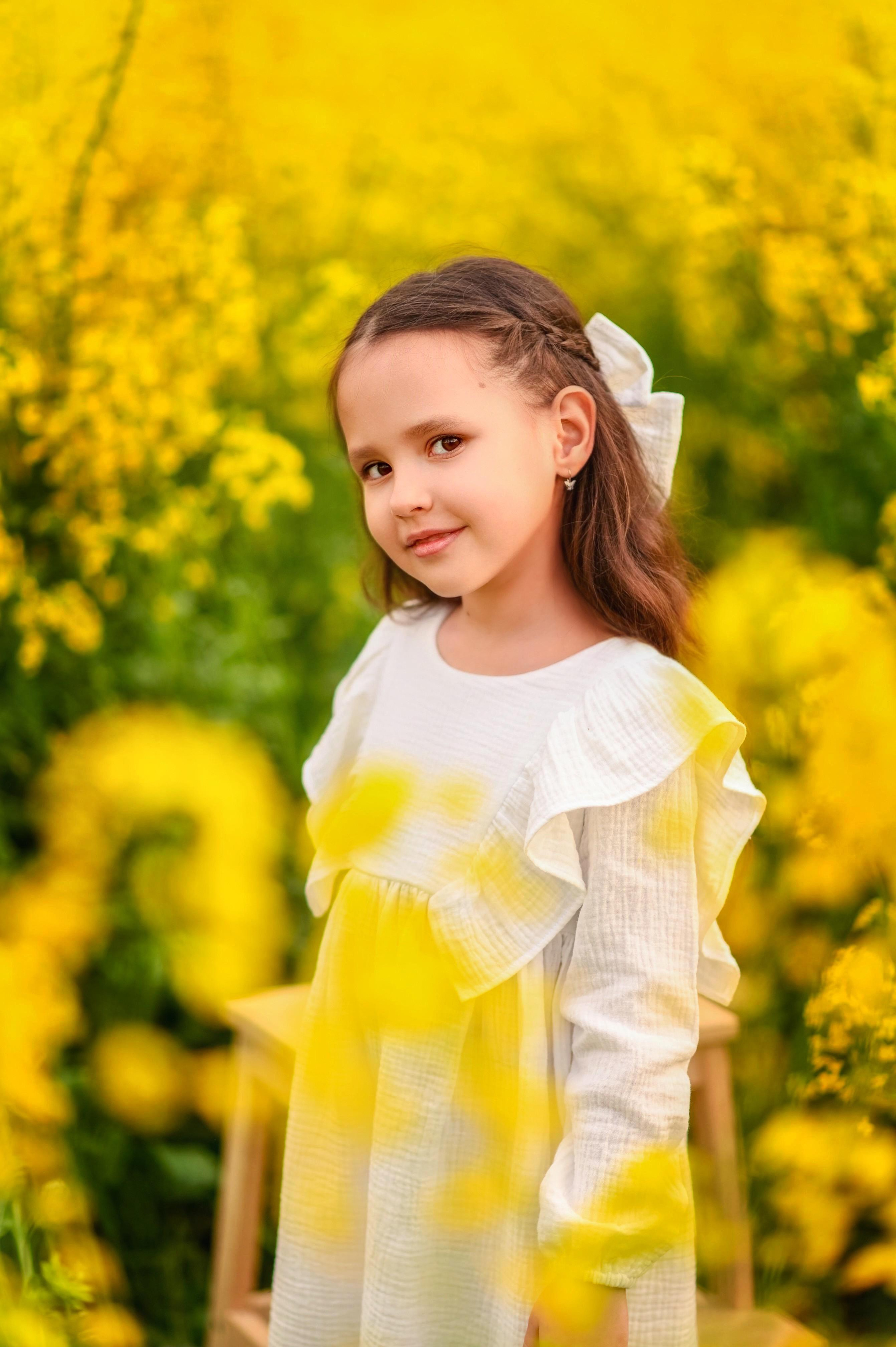 Рапсовое поле. Семейный и детский фотограф Анапа