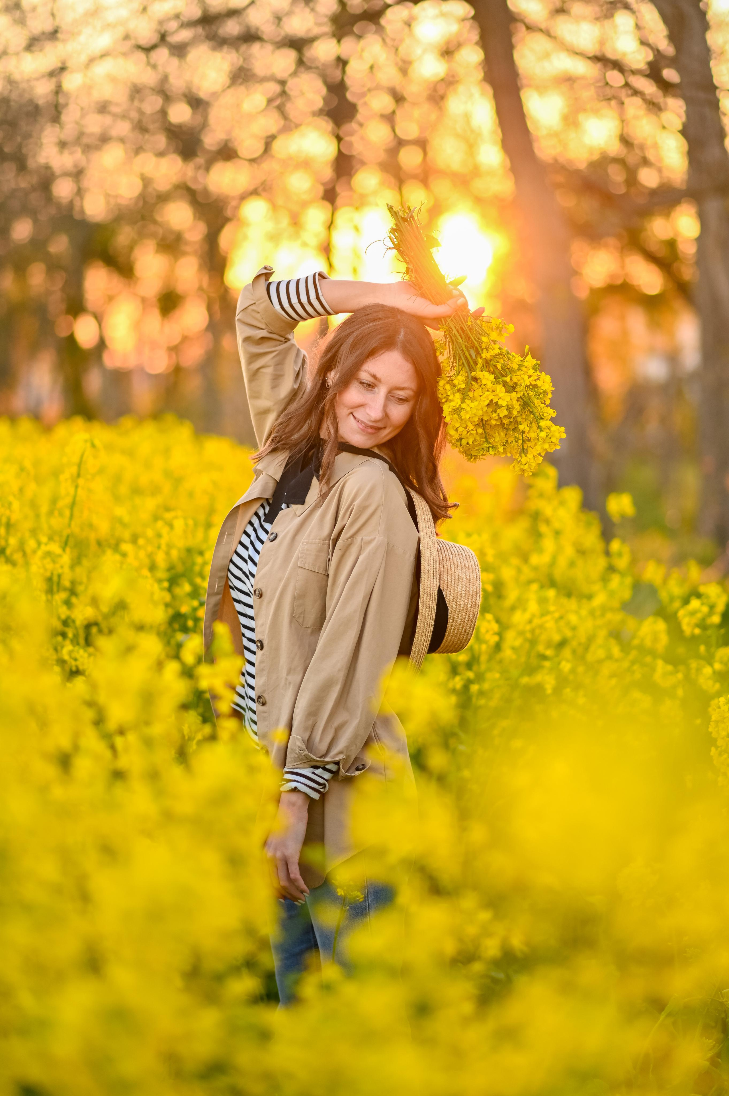 Рапсовое поле. Семейный и детский фотограф Анапа