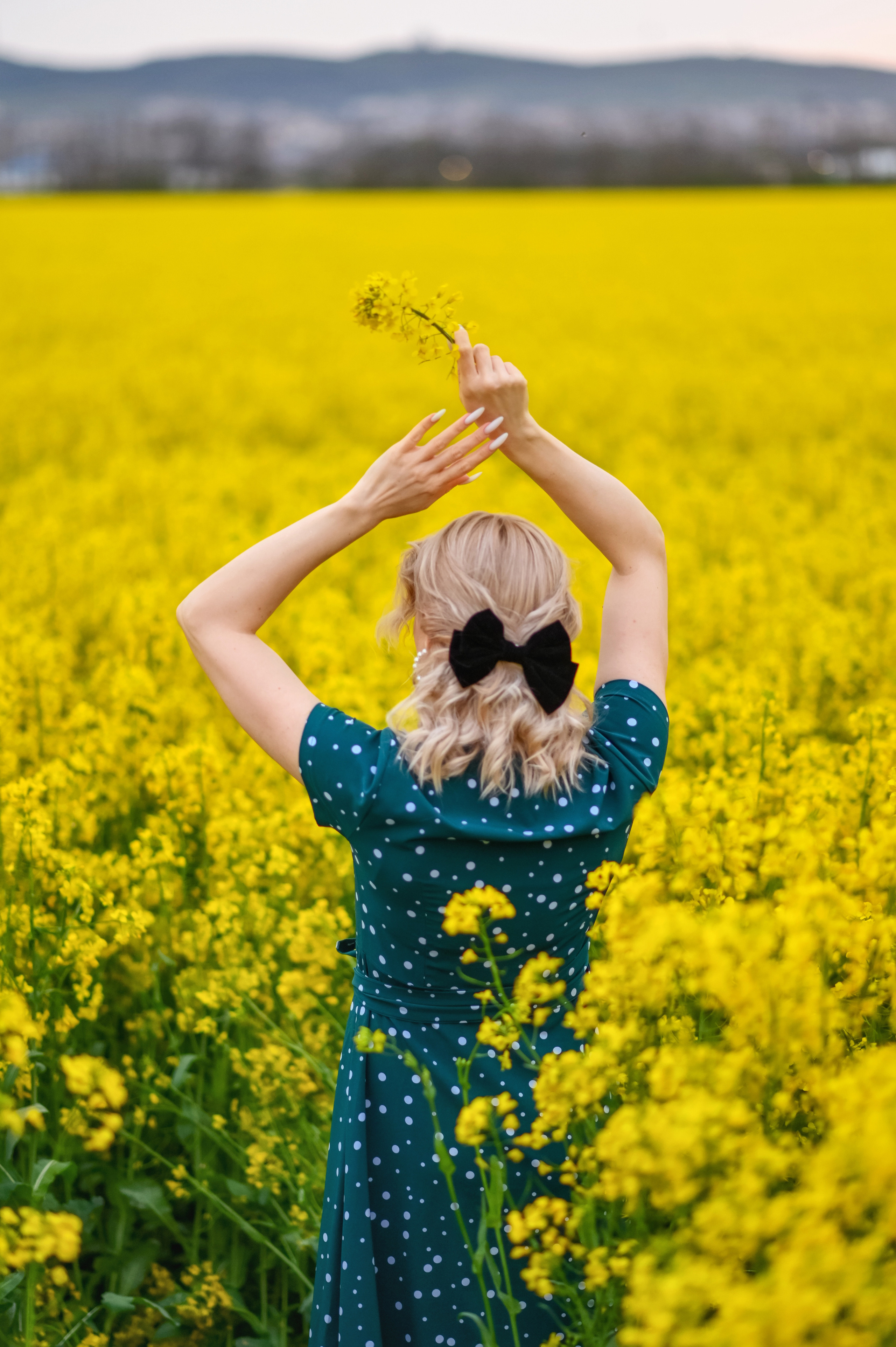 Рапсовое поле. Семейный и детский фотограф Анапа