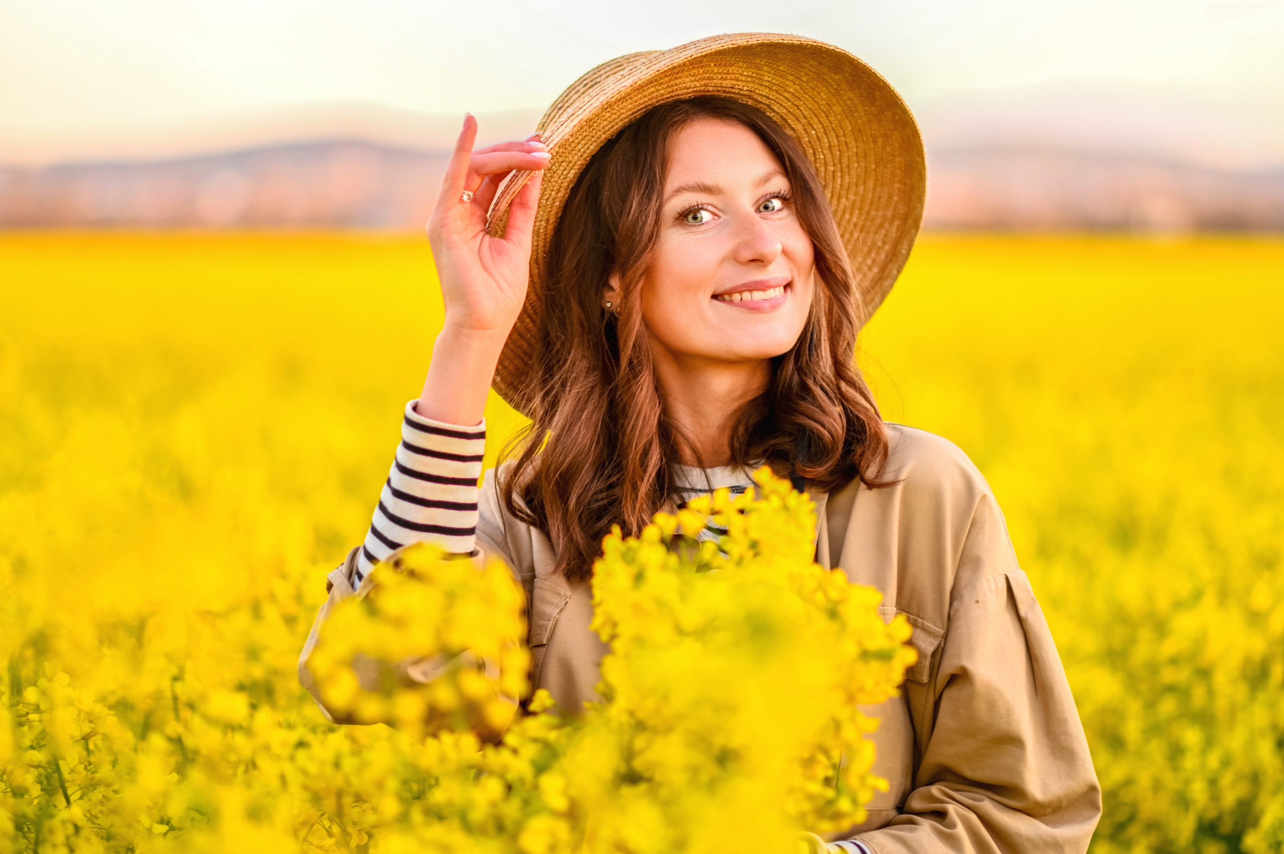 Рапсовое поле. Семейный и детский фотограф Анапа