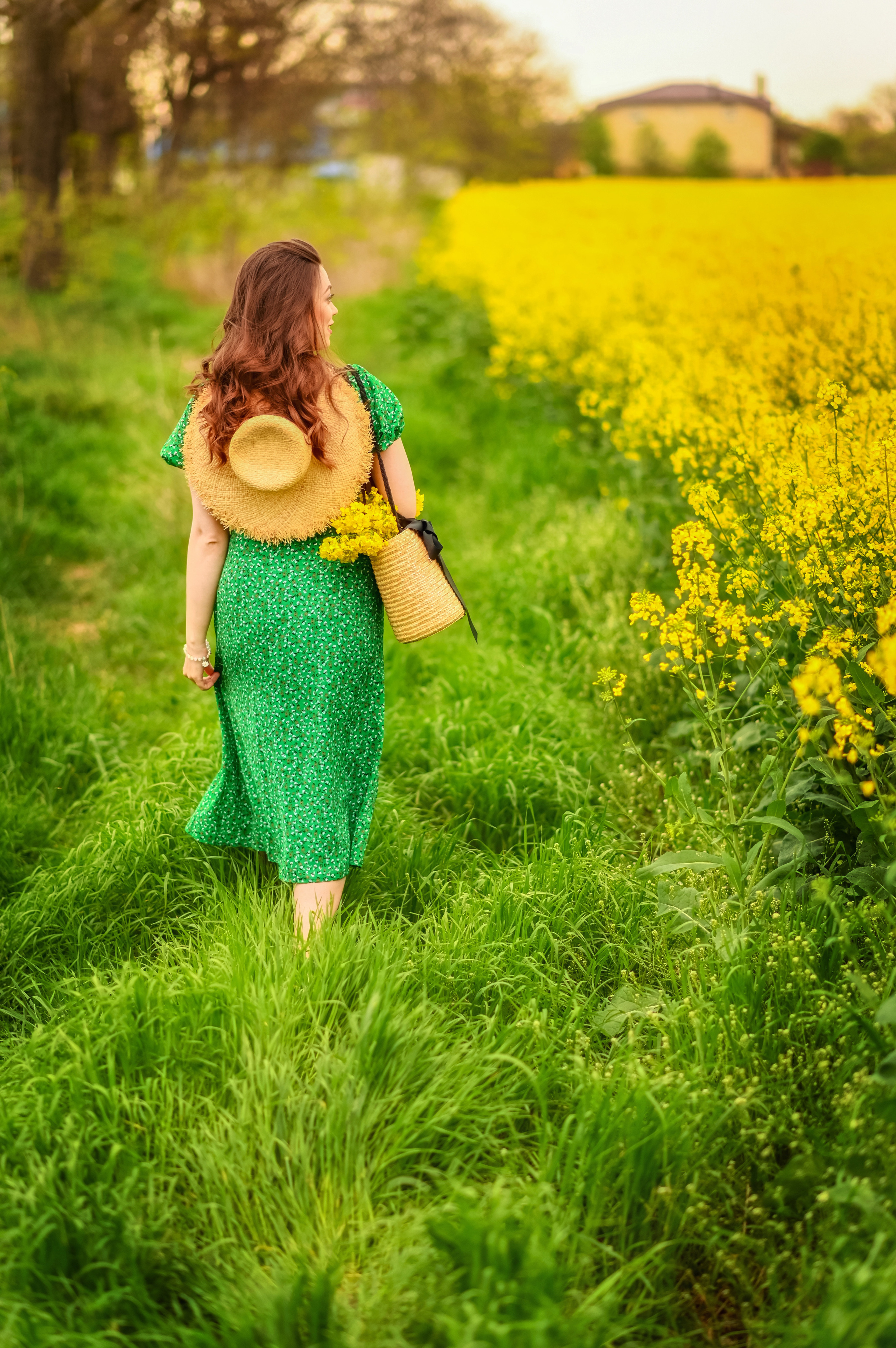 Рапсовое поле. Семейный и детский фотограф Анапа