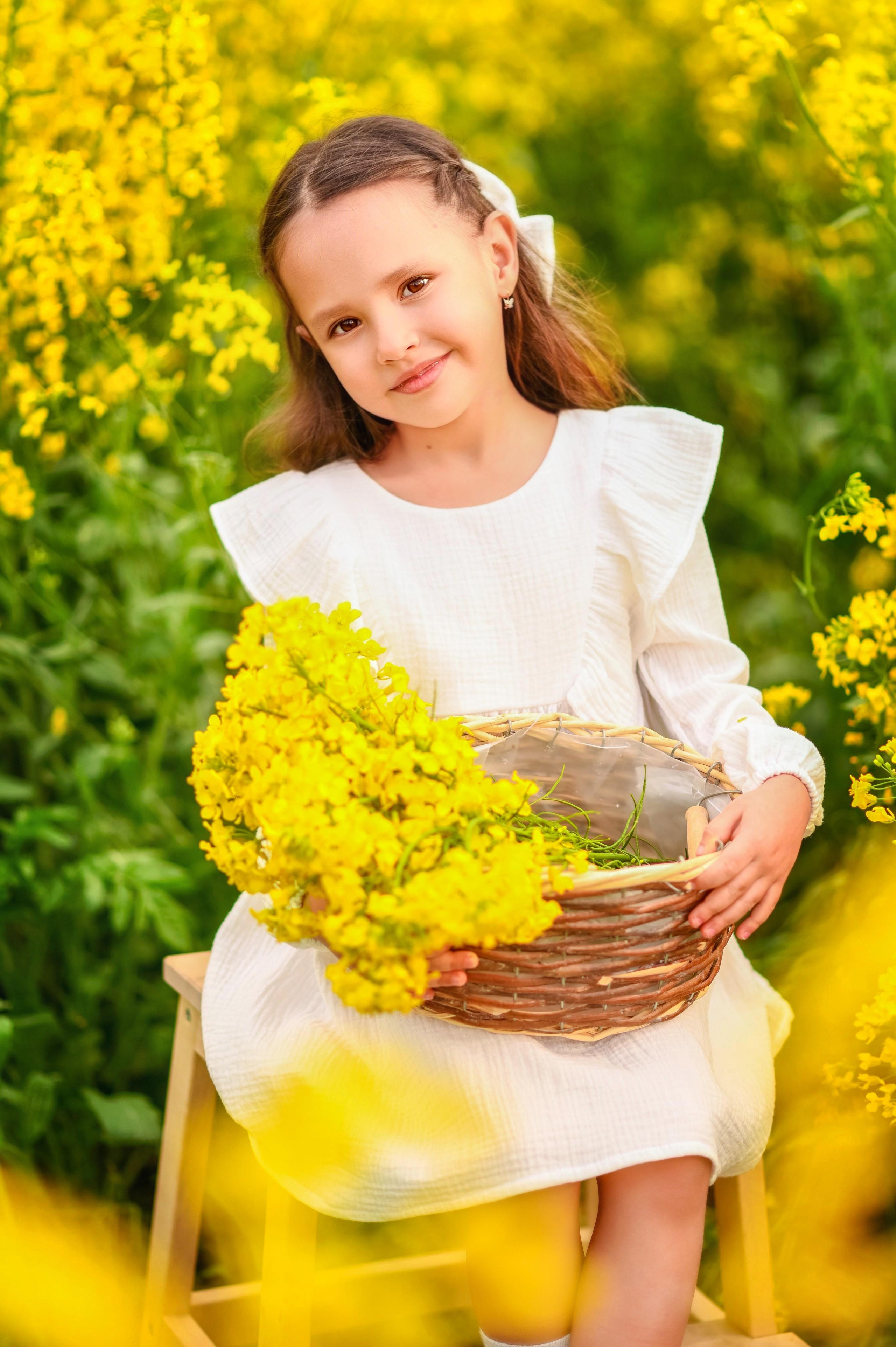 Рапсовое поле. Семейный и детский фотограф Анапа