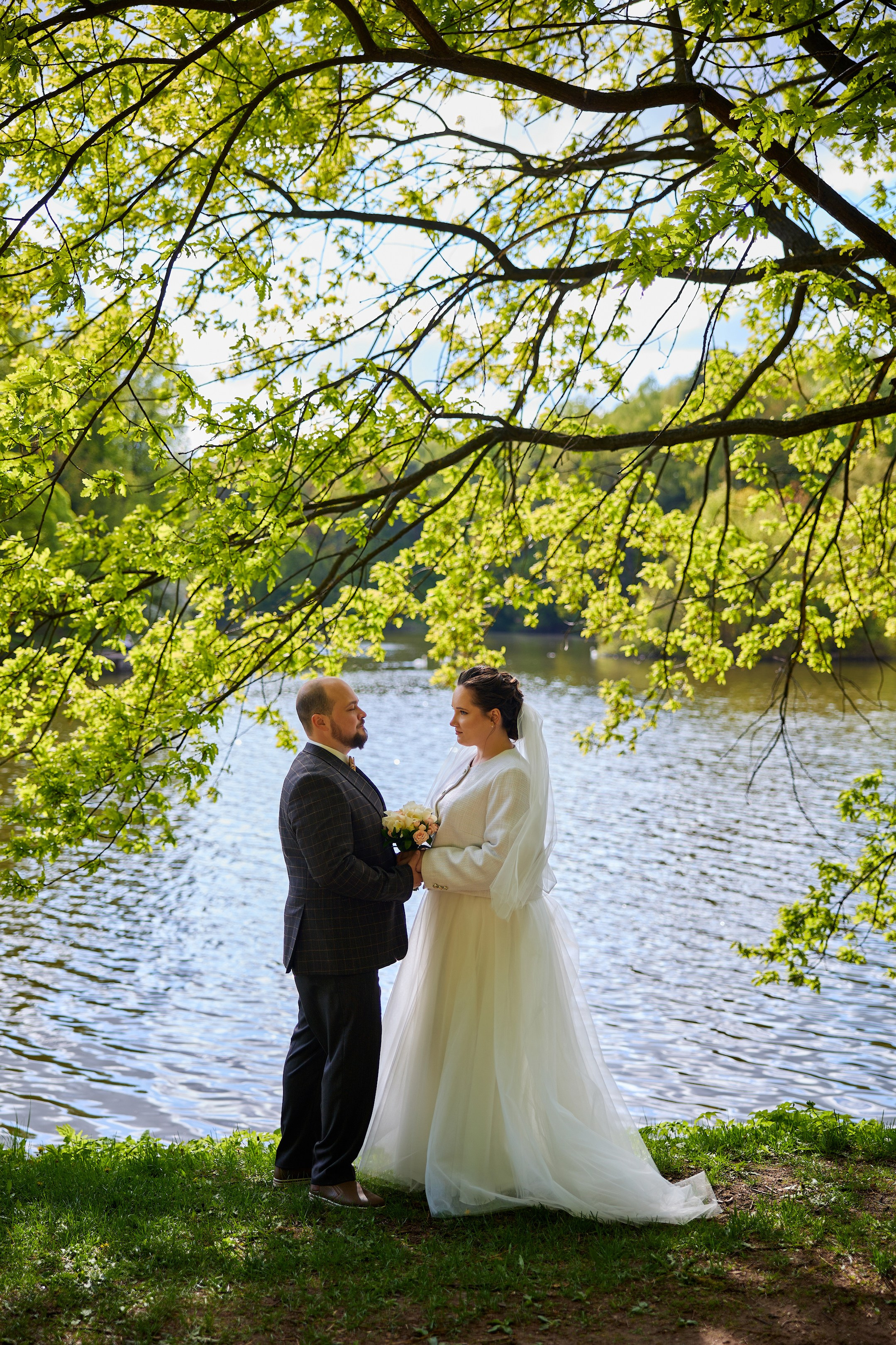 Свадебная фотосессия в Царицыно. Свадебный фотограф Сергей Колбинский