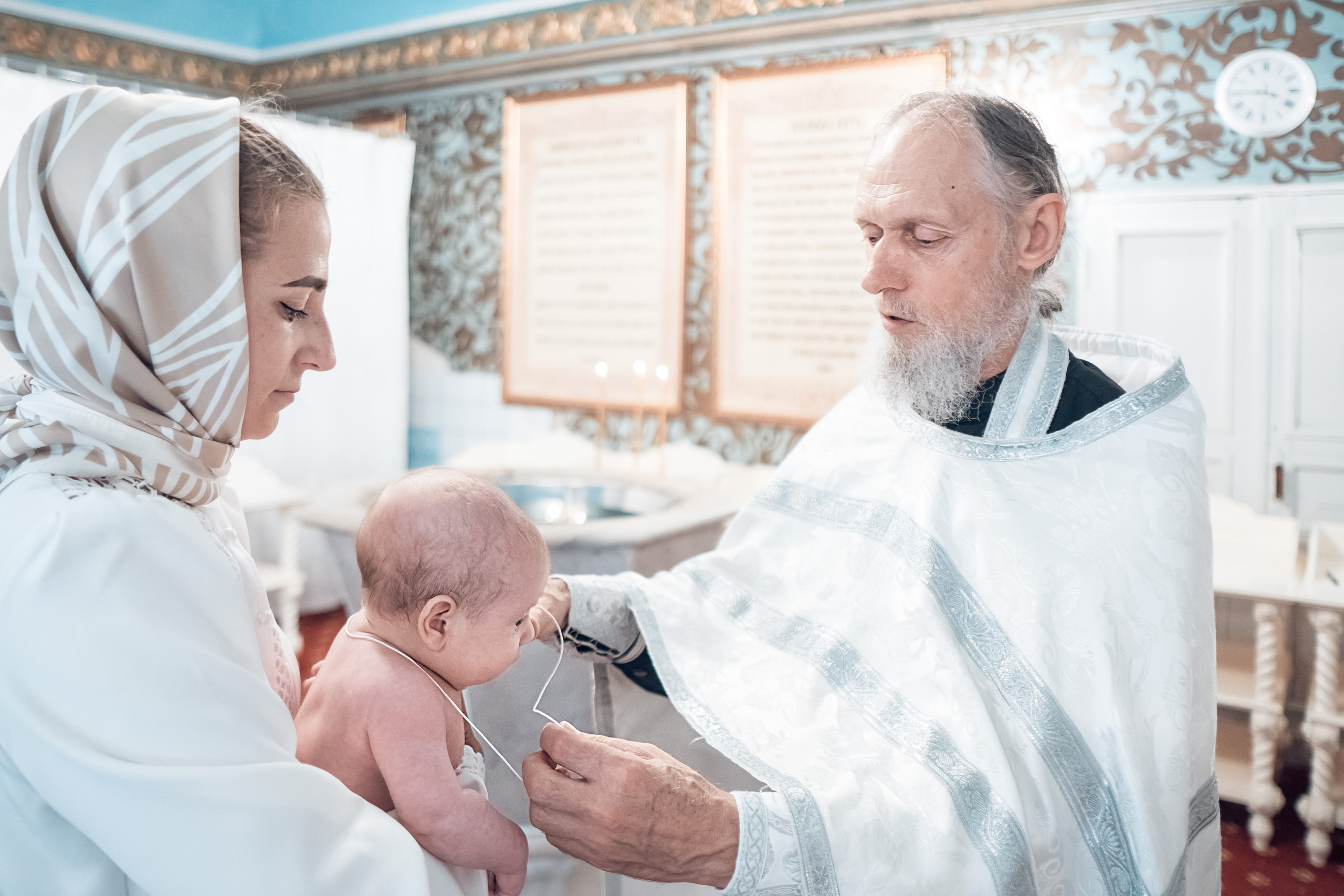 Таинство Крещения Матфея