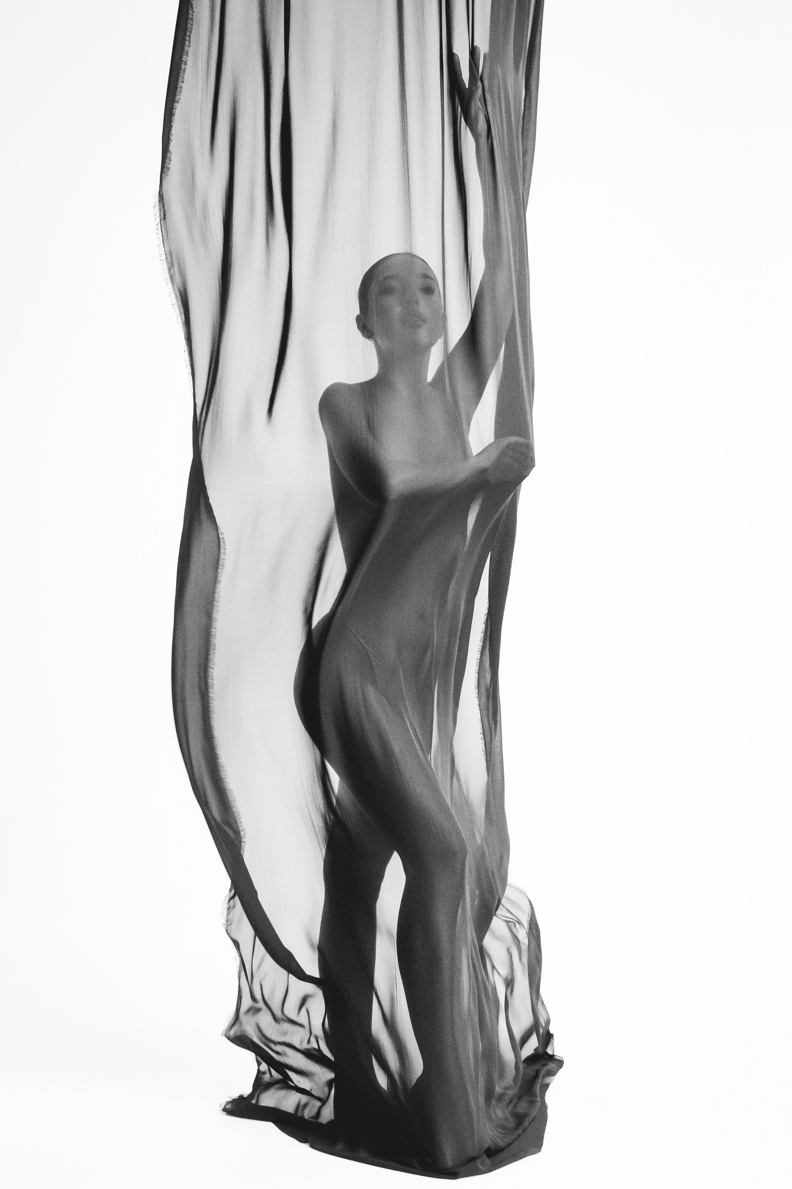 «Парящая Ткань». Фотограф