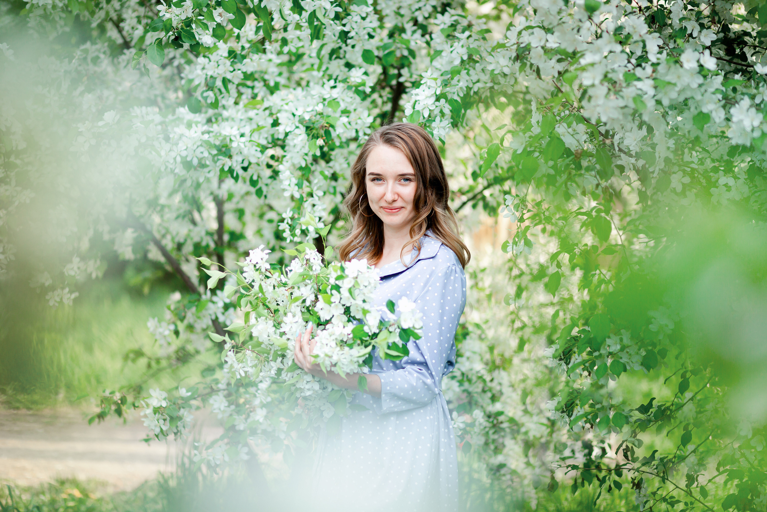 Весна, семья и яблони. Детский и семейный фотограф в Челябинске Пайвина Алена