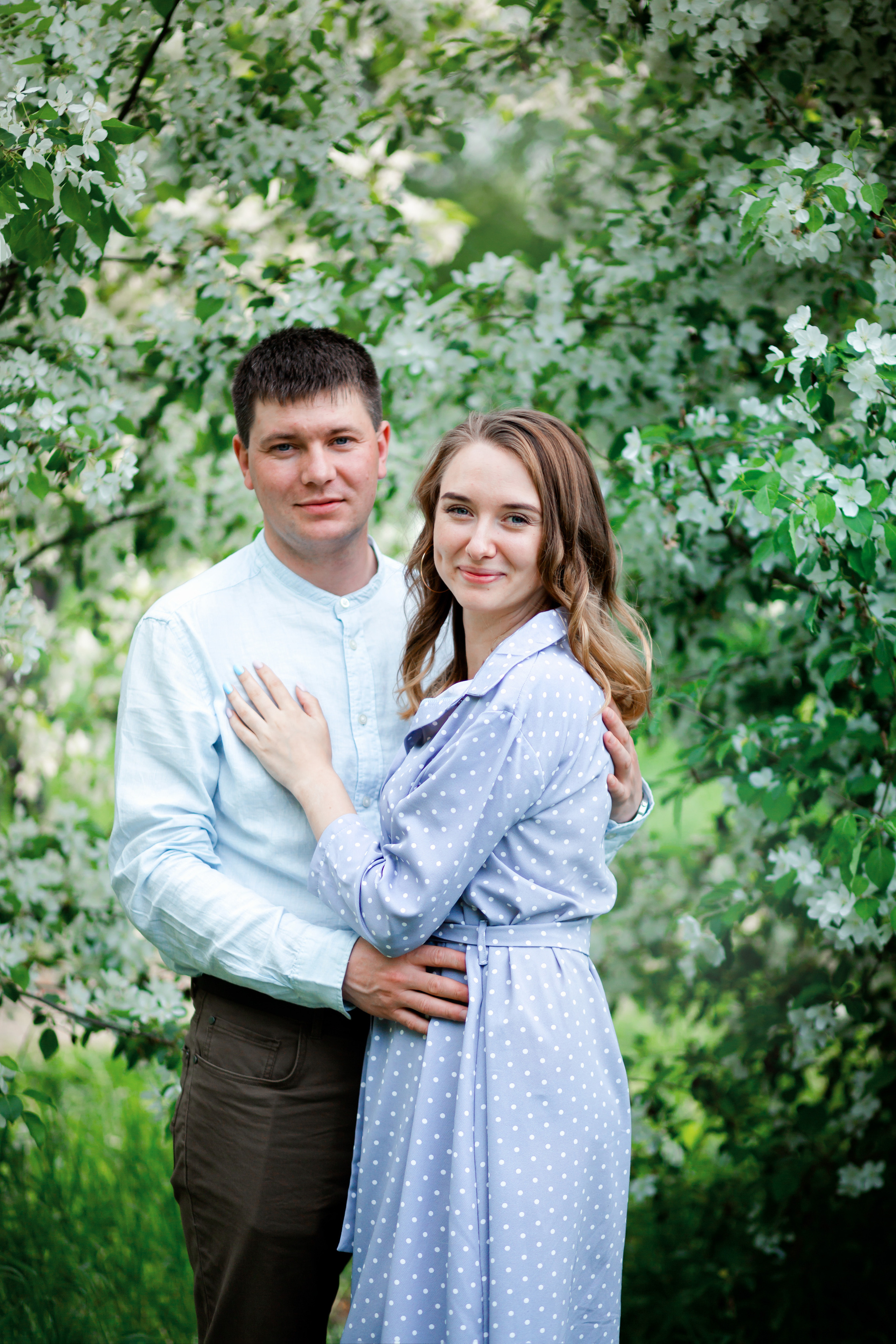 Весна, семья и яблони. Детский и семейный фотограф в Челябинске Пайвина Алена