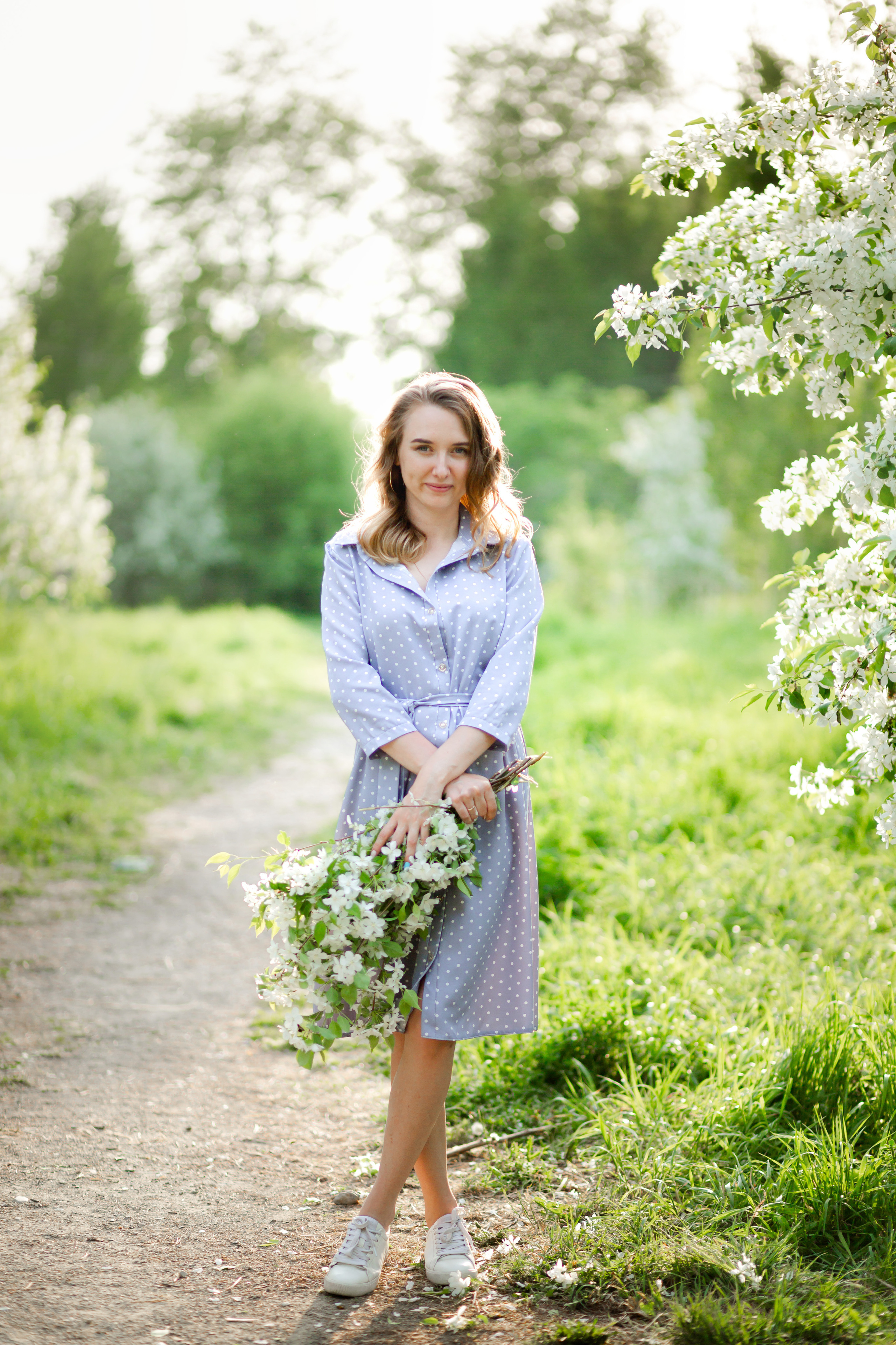 Весна, семья и яблони. Детский и семейный фотограф в Челябинске Пайвина Алена