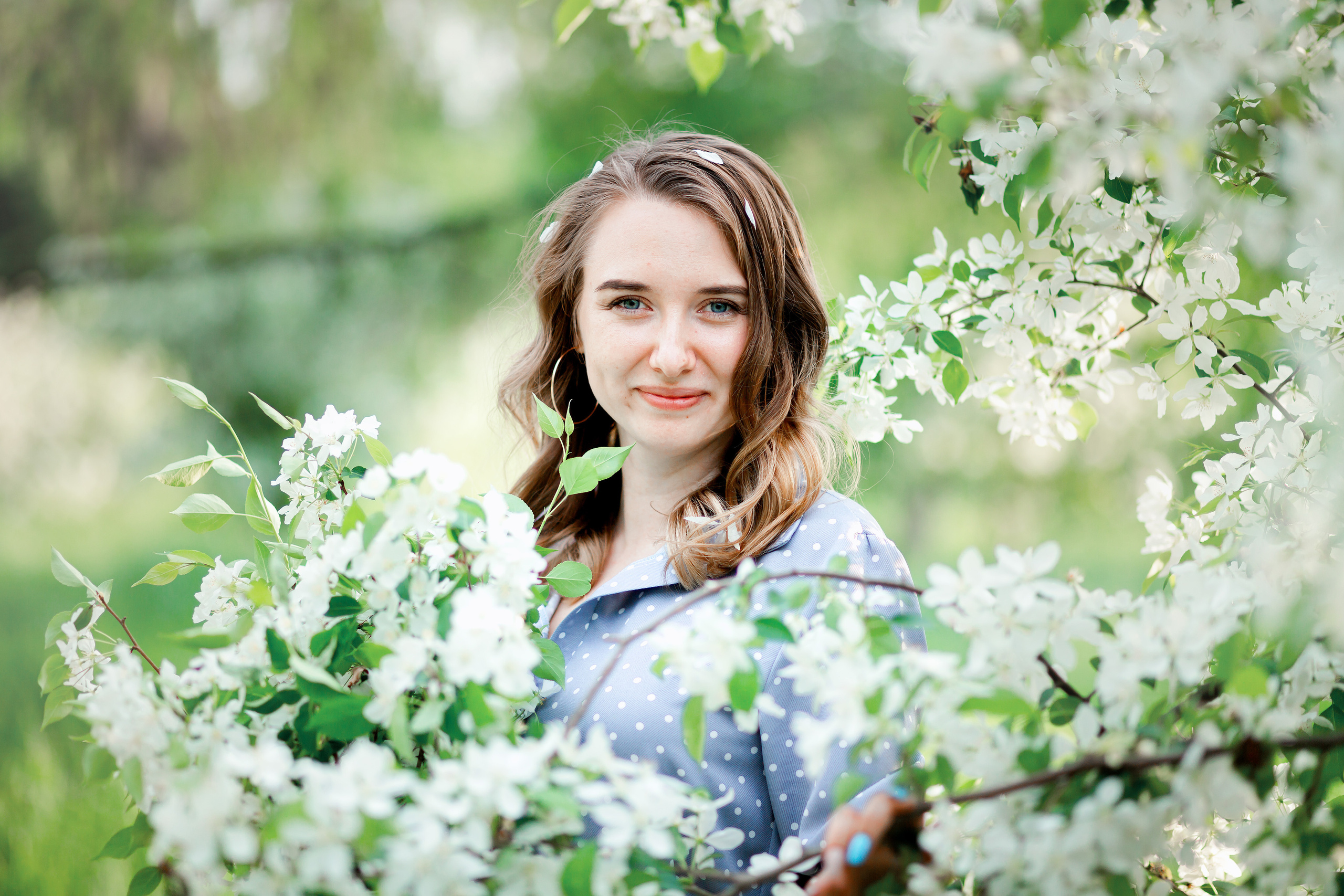 Весна, семья и яблони. Детский и семейный фотограф в Челябинске Пайвина Алена