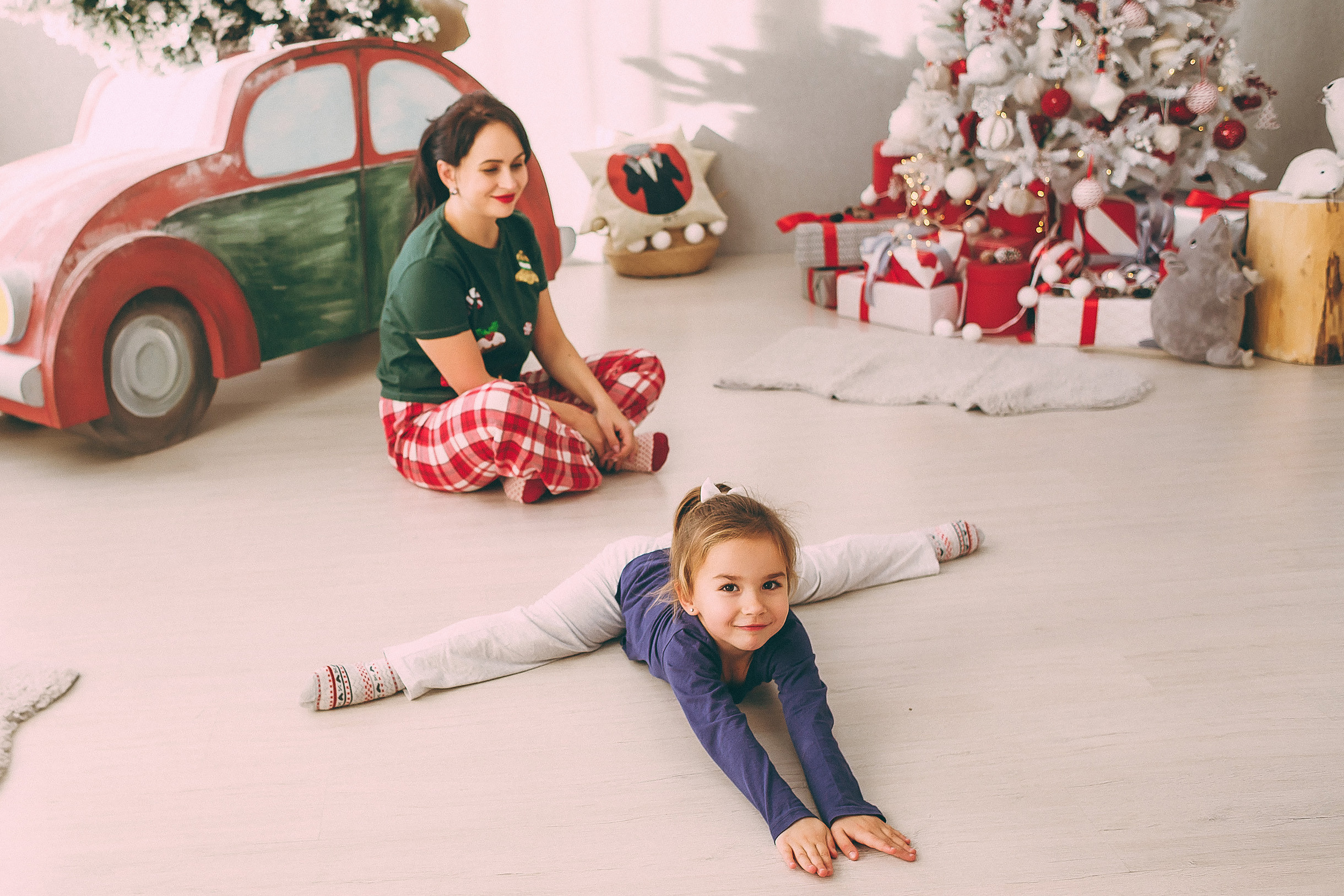 Новогодняя фотосессия Калашниковых. Свадебный и семейный фотограф Владимир Карамышев