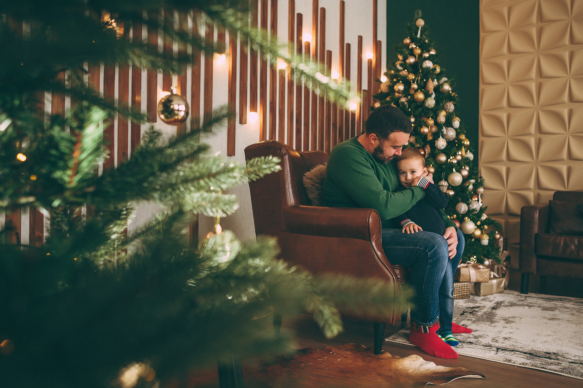 Новогодняя фотосессия Калашниковых. Свадебный и семейный фотограф Владимир Карамышев