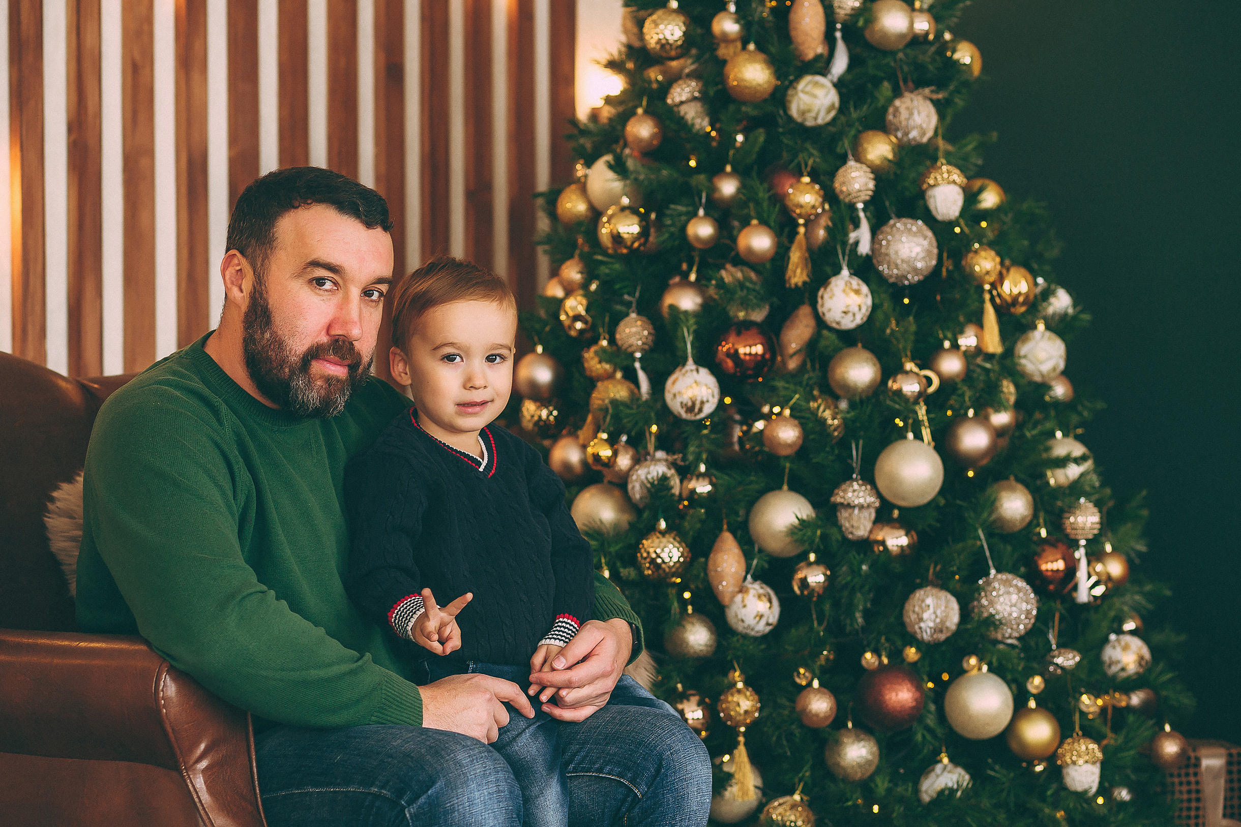 Новогодняя фотосессия Калашниковых. Свадебный и семейный фотограф Владимир Карамышев