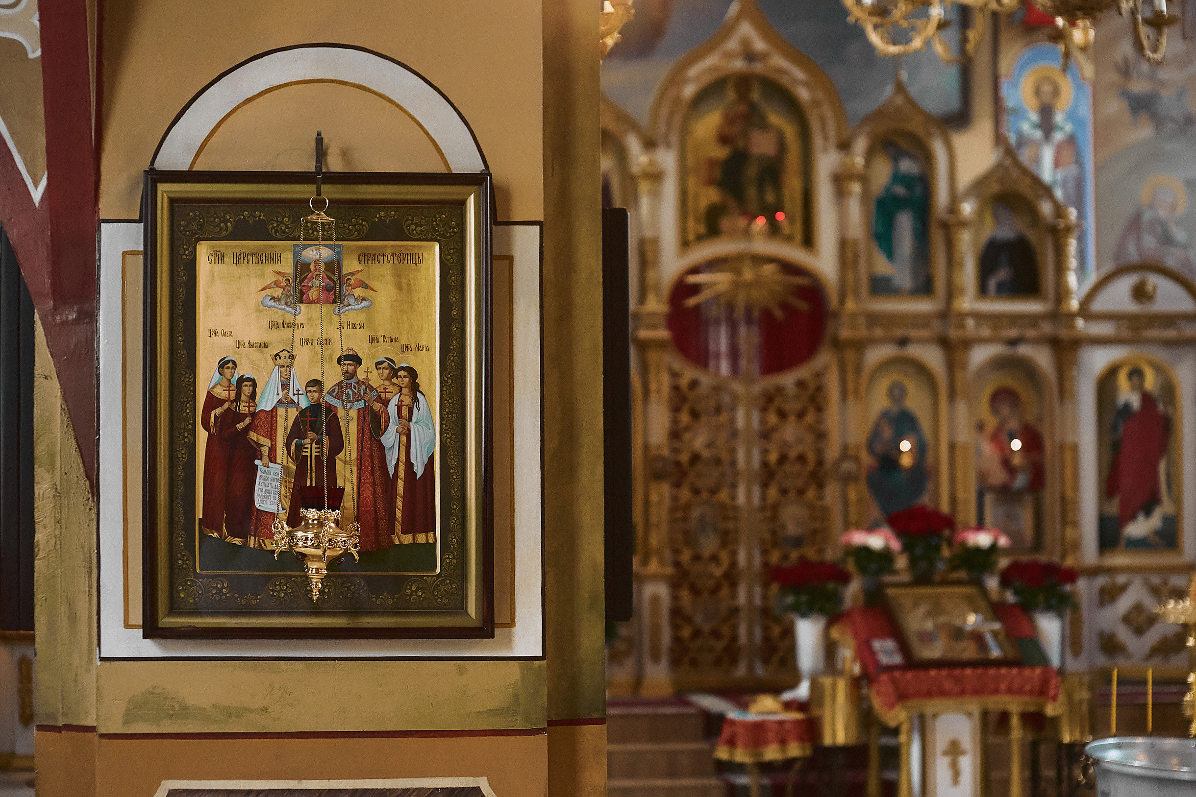 Таинство крещения в Церкови иконы Божией Матери Одигитрия Иерусалимского. Свадебный и семейный фотограф Владимир Карамышев