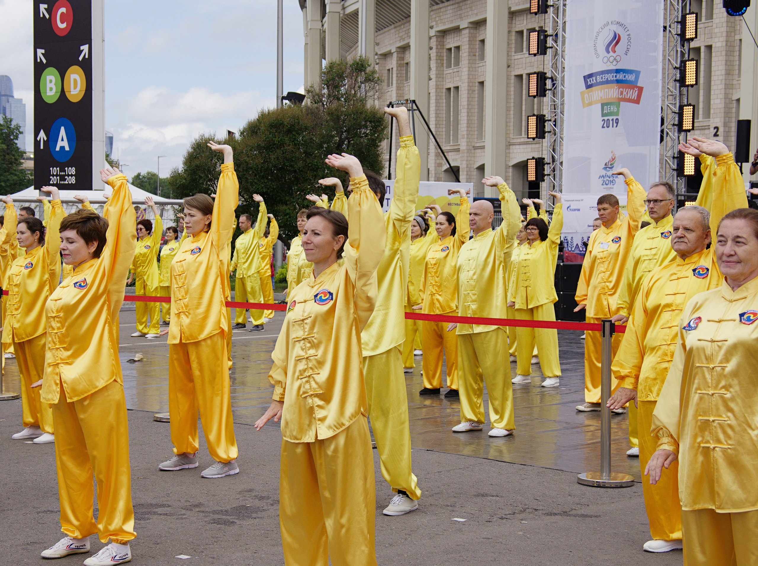 ХХХ Всероссийский олимпийский день. Лужники-2019 год. Фотограф Никифоров-Гордеев Сергей. Москва и МО