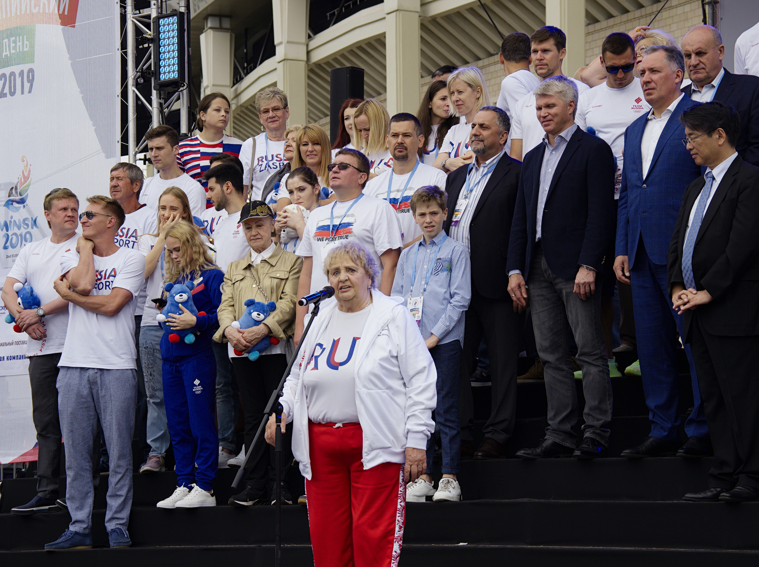 ХХХ Всероссийский олимпийский день. Лужники-2019 год. Фотограф Никифоров-Гордеев Сергей. Москва и МО