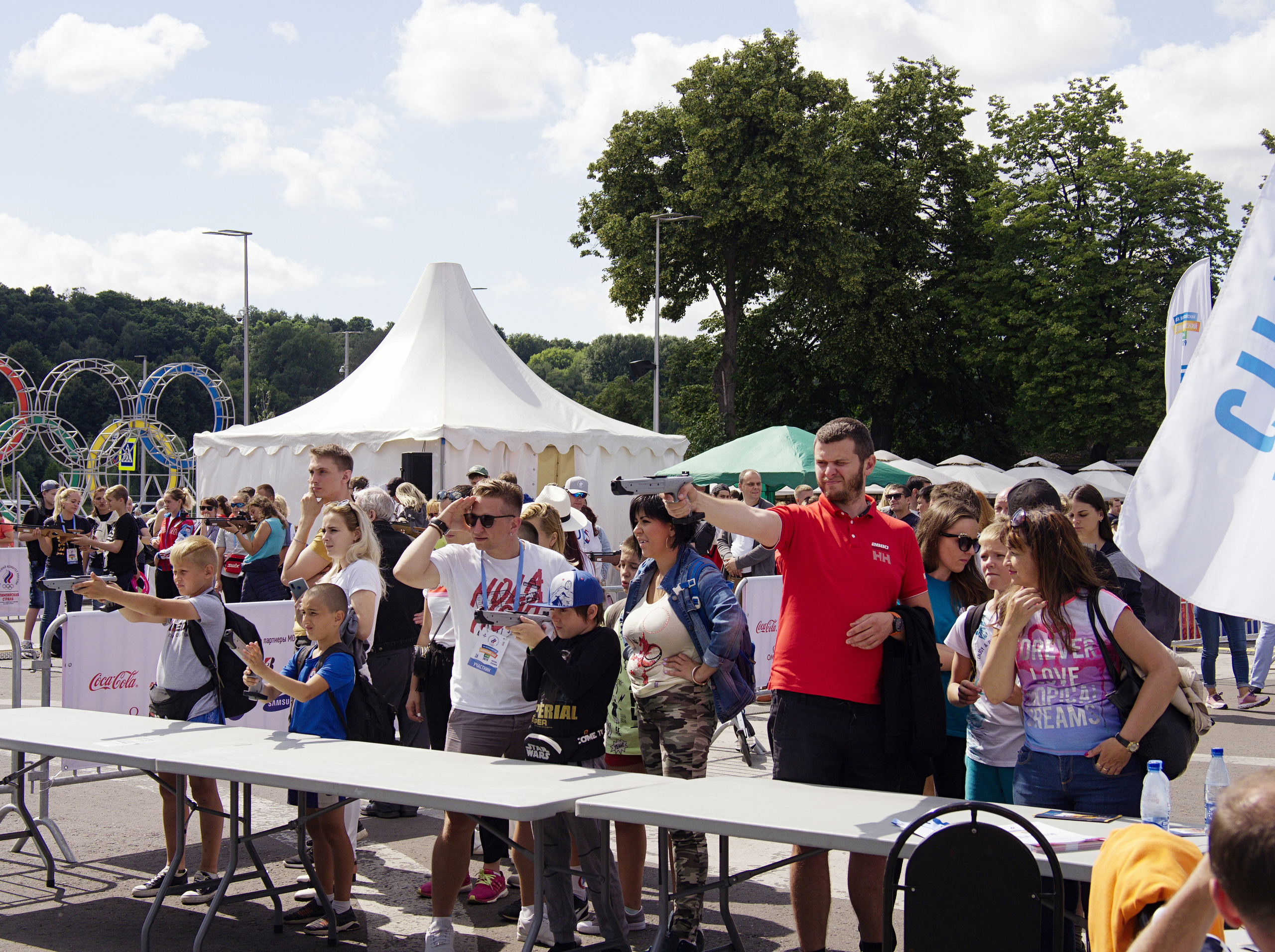 ХХХ Всероссийский олимпийский день. Лужники-2019 год. Фотограф Никифоров-Гордеев Сергей. Москва и МО