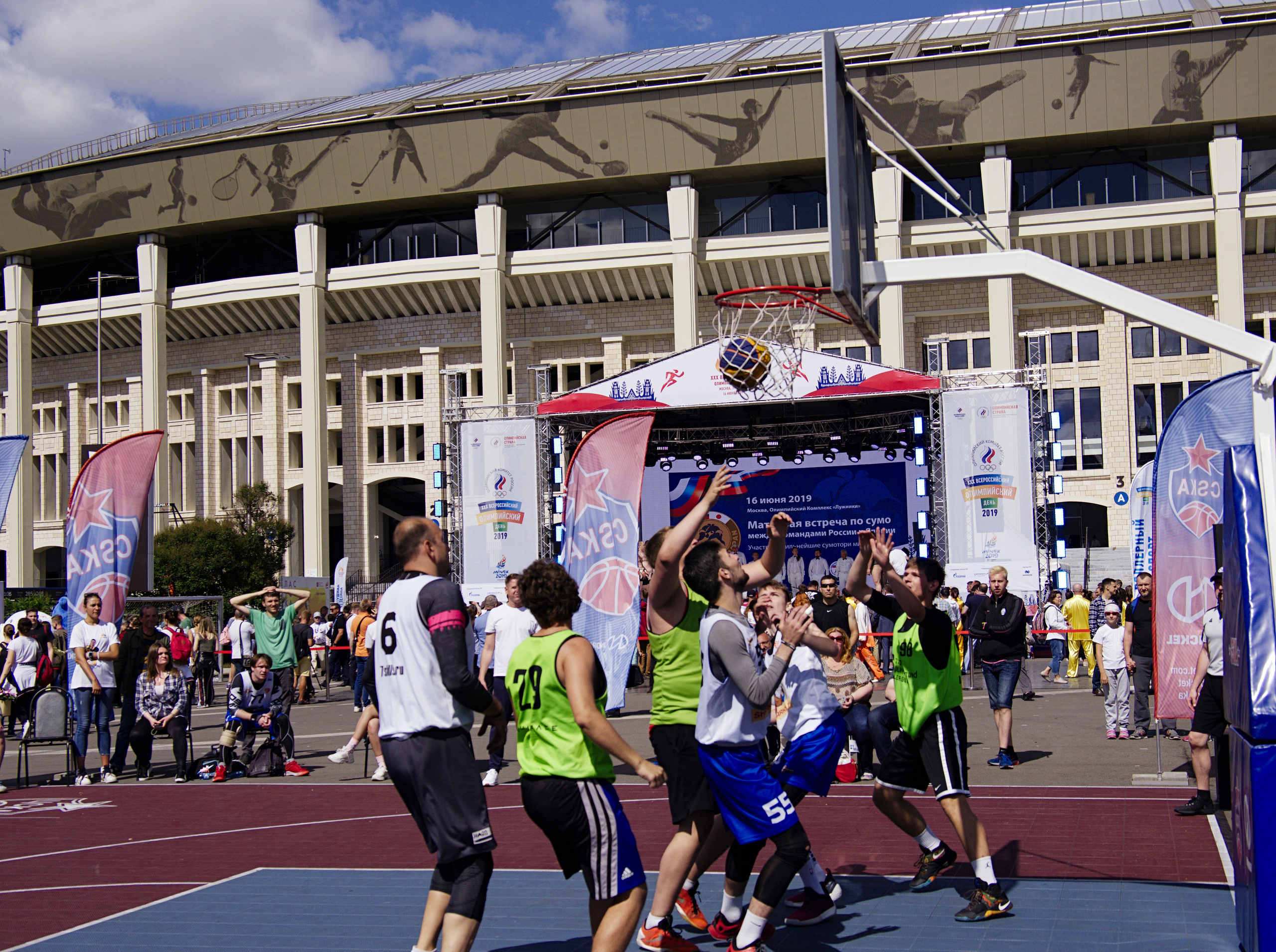 ХХХ Всероссийский олимпийский день. Лужники-2019 год. Фотограф Никифоров-Гордеев Сергей. Москва и МО