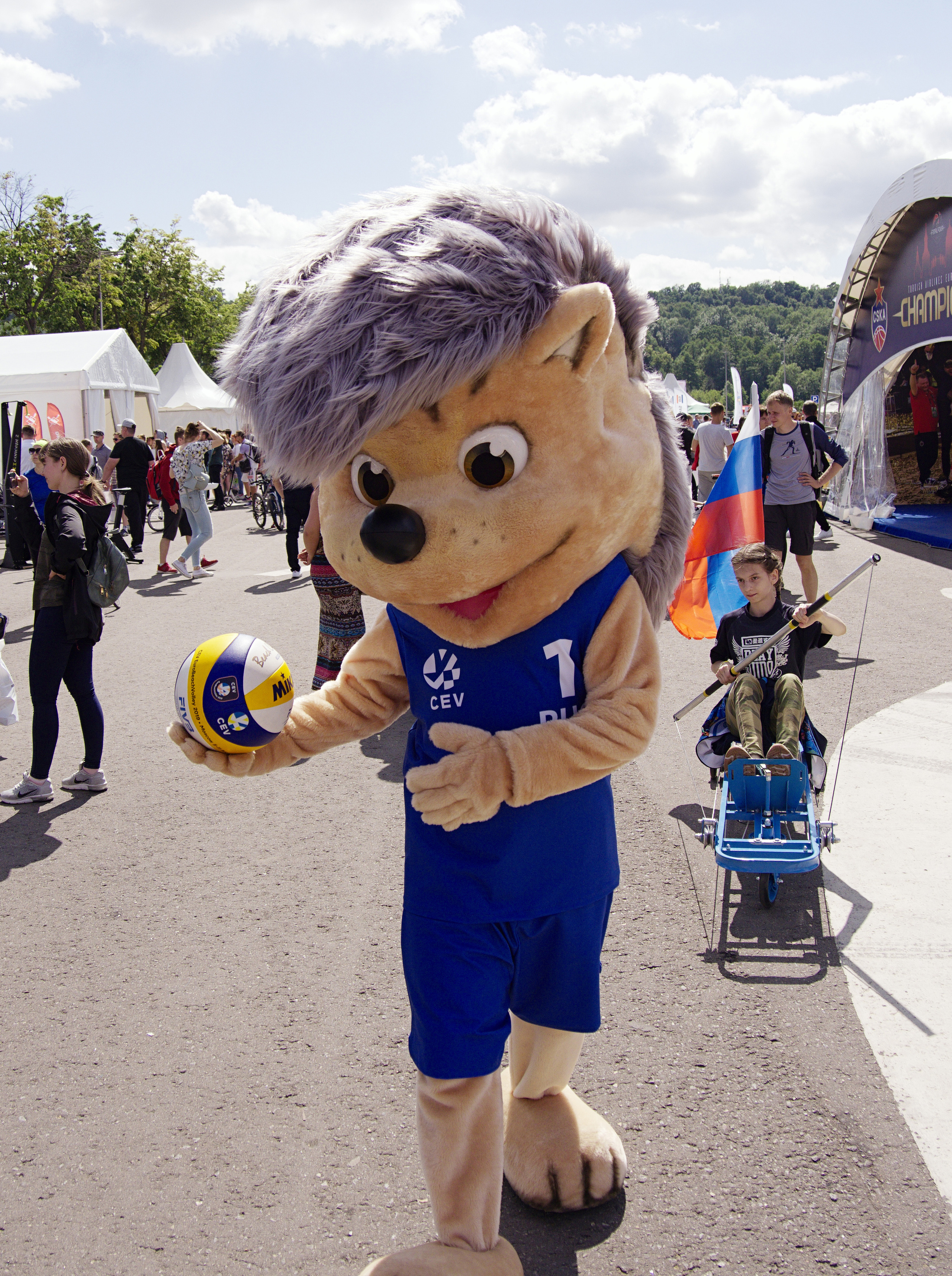 ХХХ Всероссийский олимпийский день. Лужники-2019 год. Фотограф Никифоров-Гордеев Сергей. Москва и МО