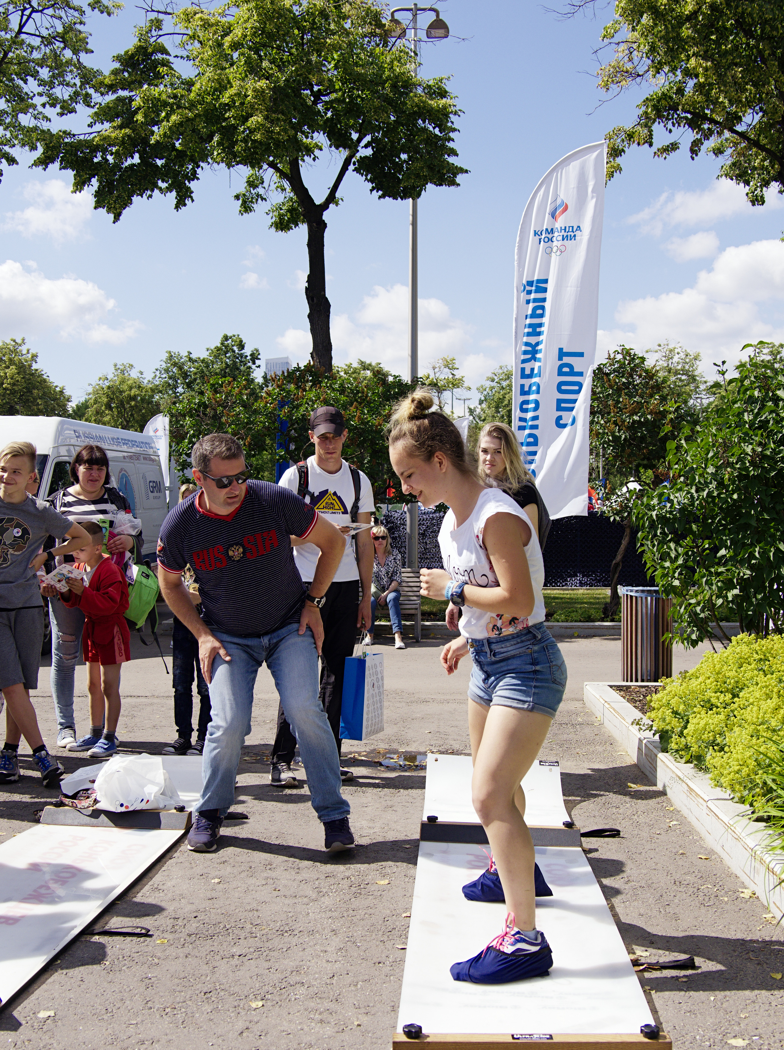ХХХ Всероссийский олимпийский день. Лужники-2019 год. Фотограф Никифоров-Гордеев Сергей. Москва и МО