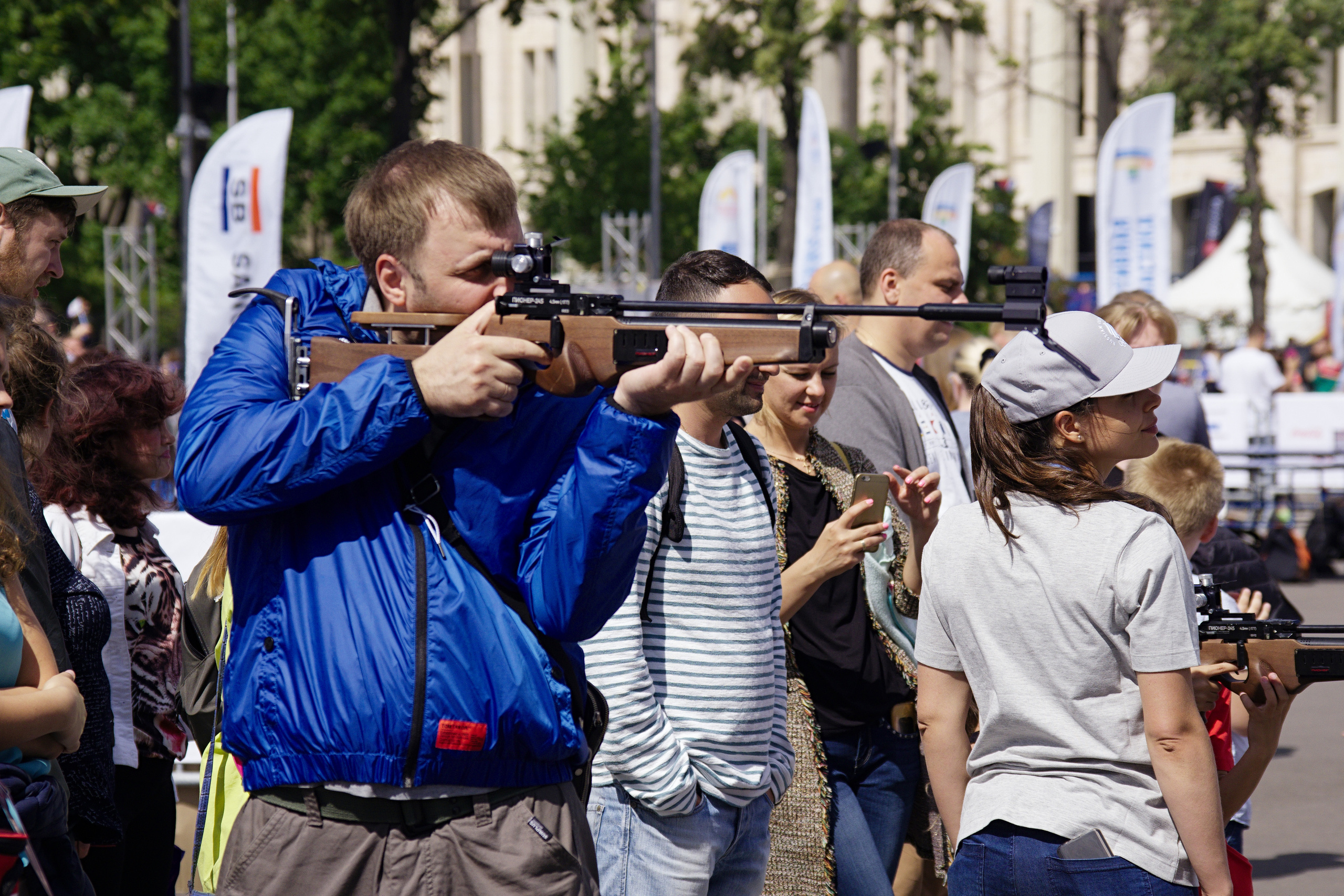 ХХХ Всероссийский олимпийский день. Лужники-2019 год. Фотограф Никифоров-Гордеев Сергей. Москва и МО