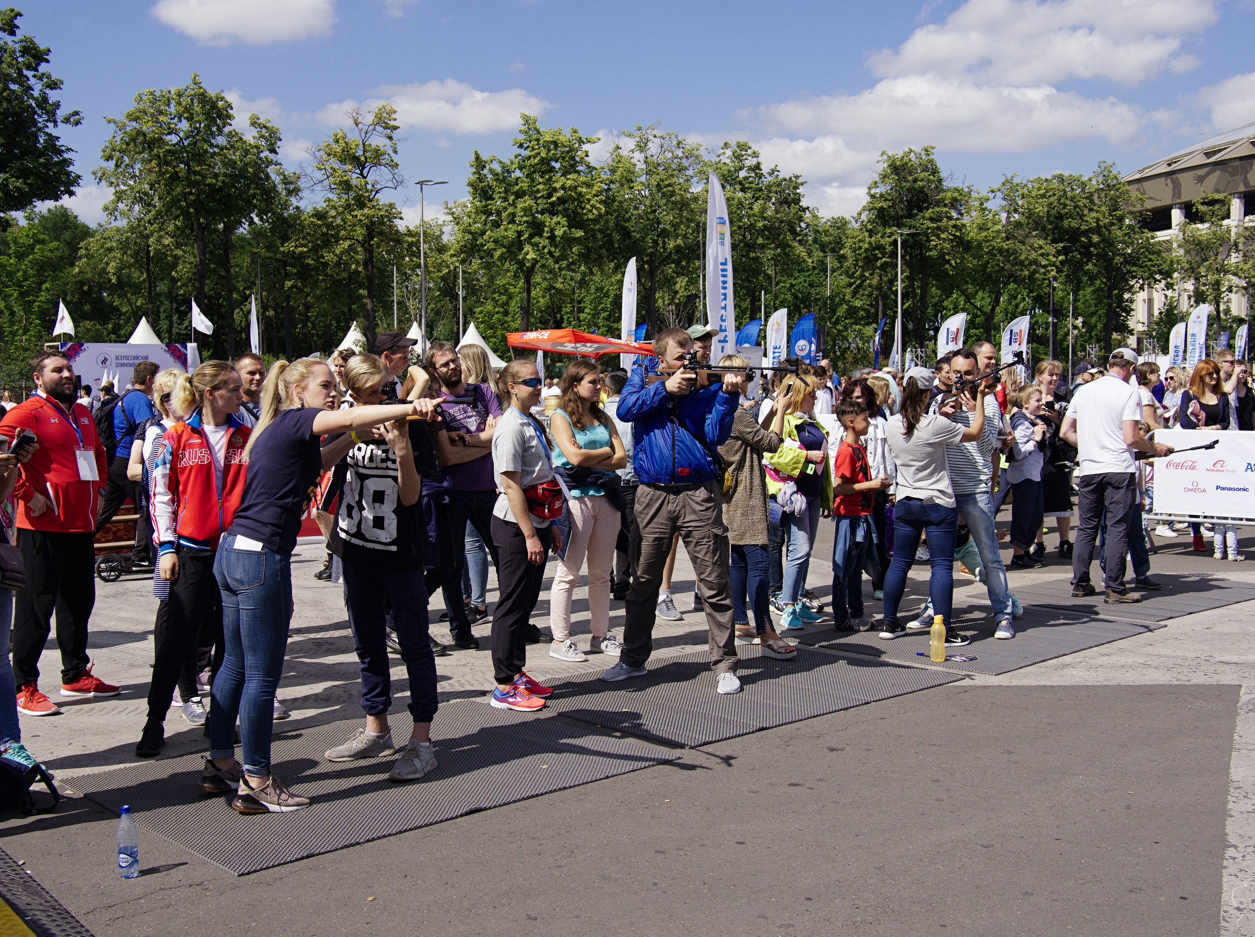 ХХХ Всероссийский олимпийский день. Лужники-2019 год. Фотограф Никифоров-Гордеев Сергей. Москва и МО