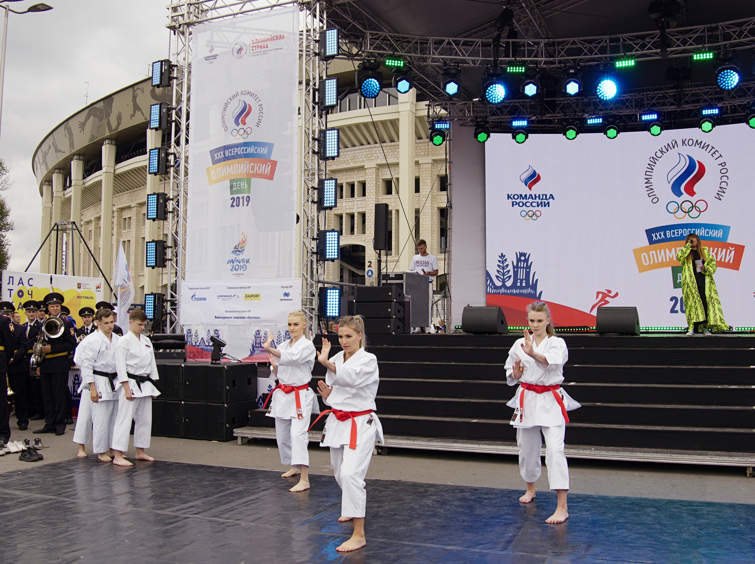 ХХХ Всероссийский олимпийский день. Лужники-2019 год. Фотограф Никифоров-Гордеев Сергей. Москва и МО