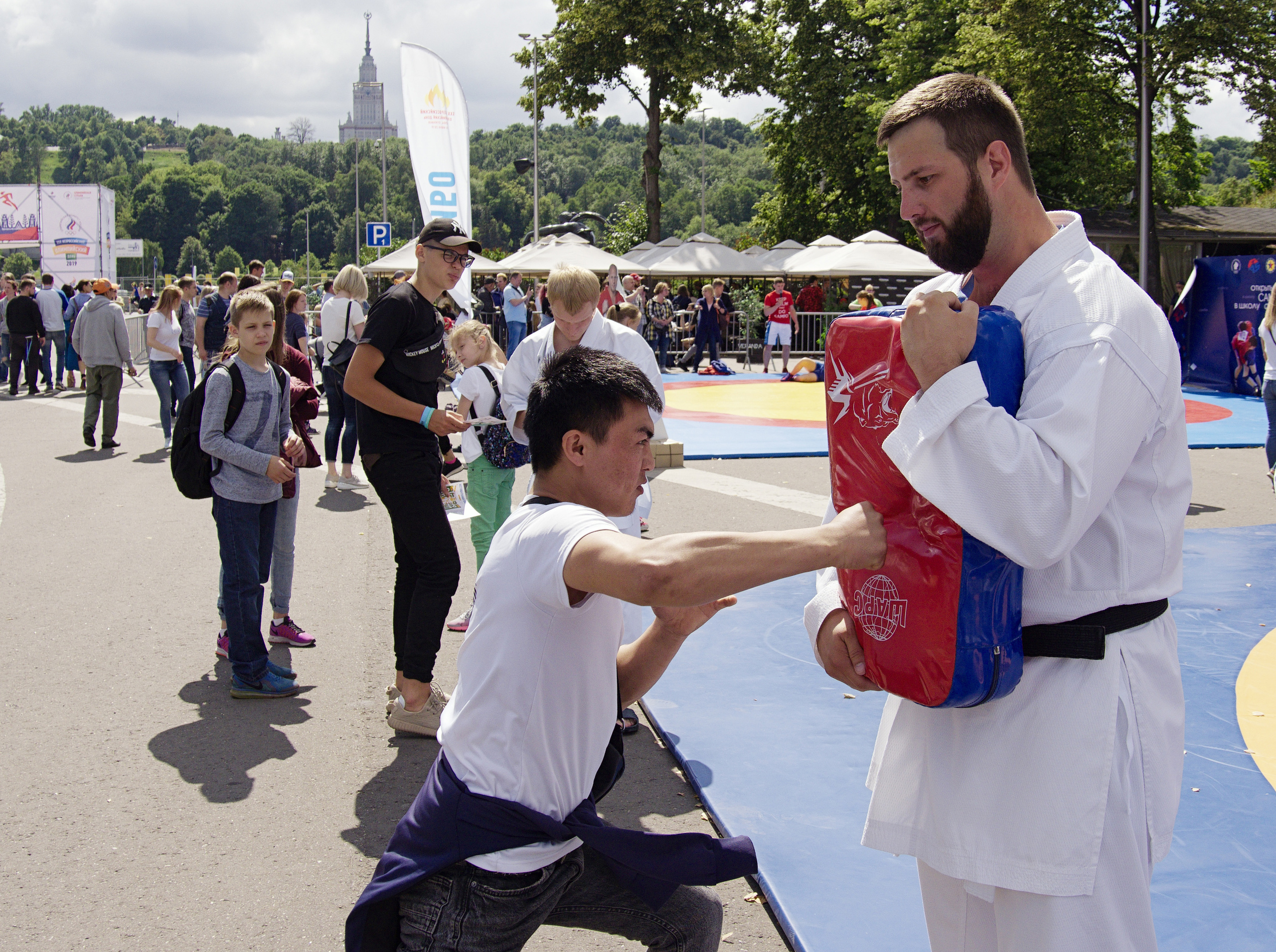 ХХХ Всероссийский олимпийский день. Лужники-2019 год. Фотограф Никифоров-Гордеев Сергей. Москва и МО