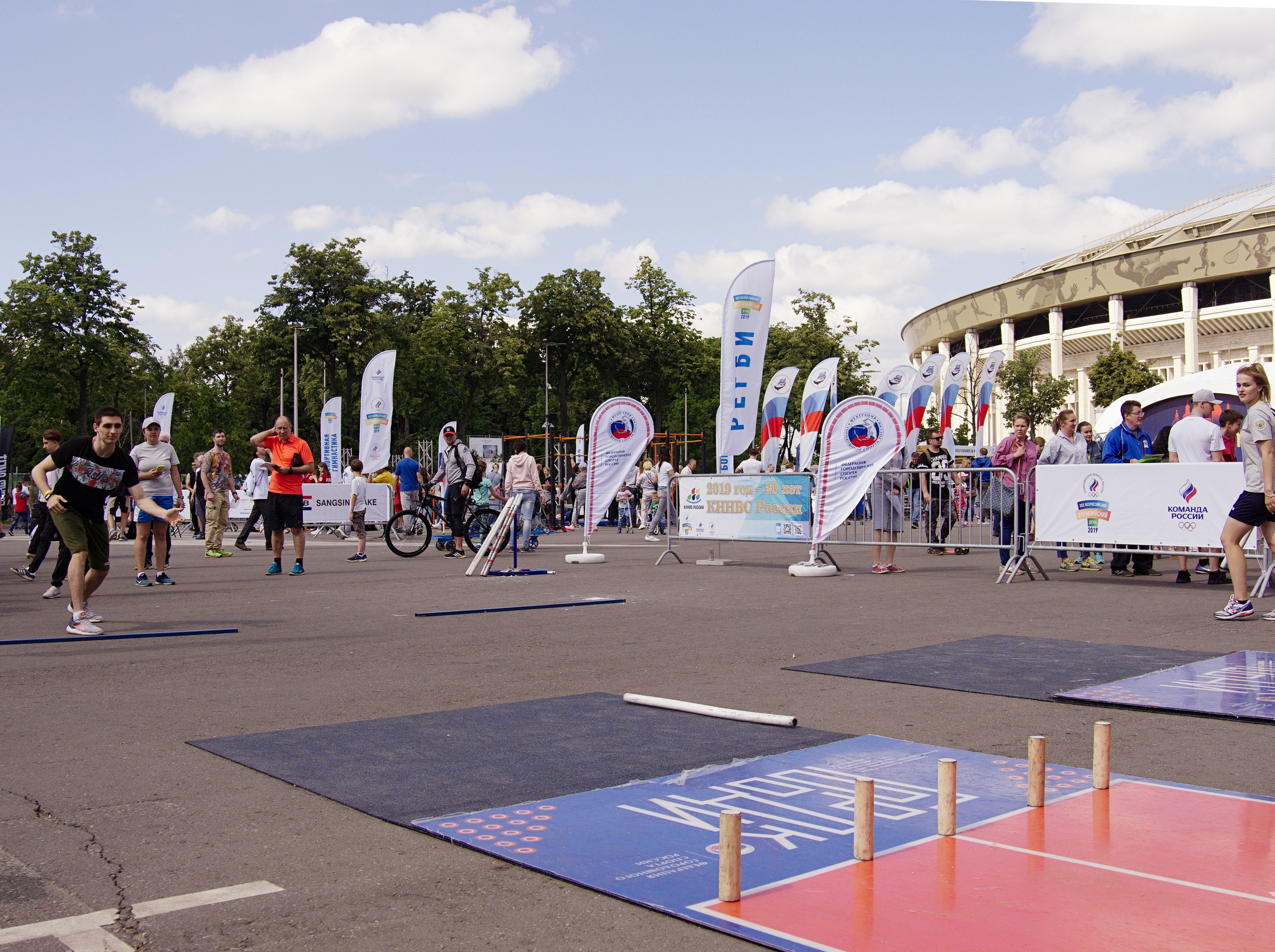 ХХХ Всероссийский олимпийский день. Лужники-2019 год. Фотограф Никифоров-Гордеев Сергей. Москва и МО