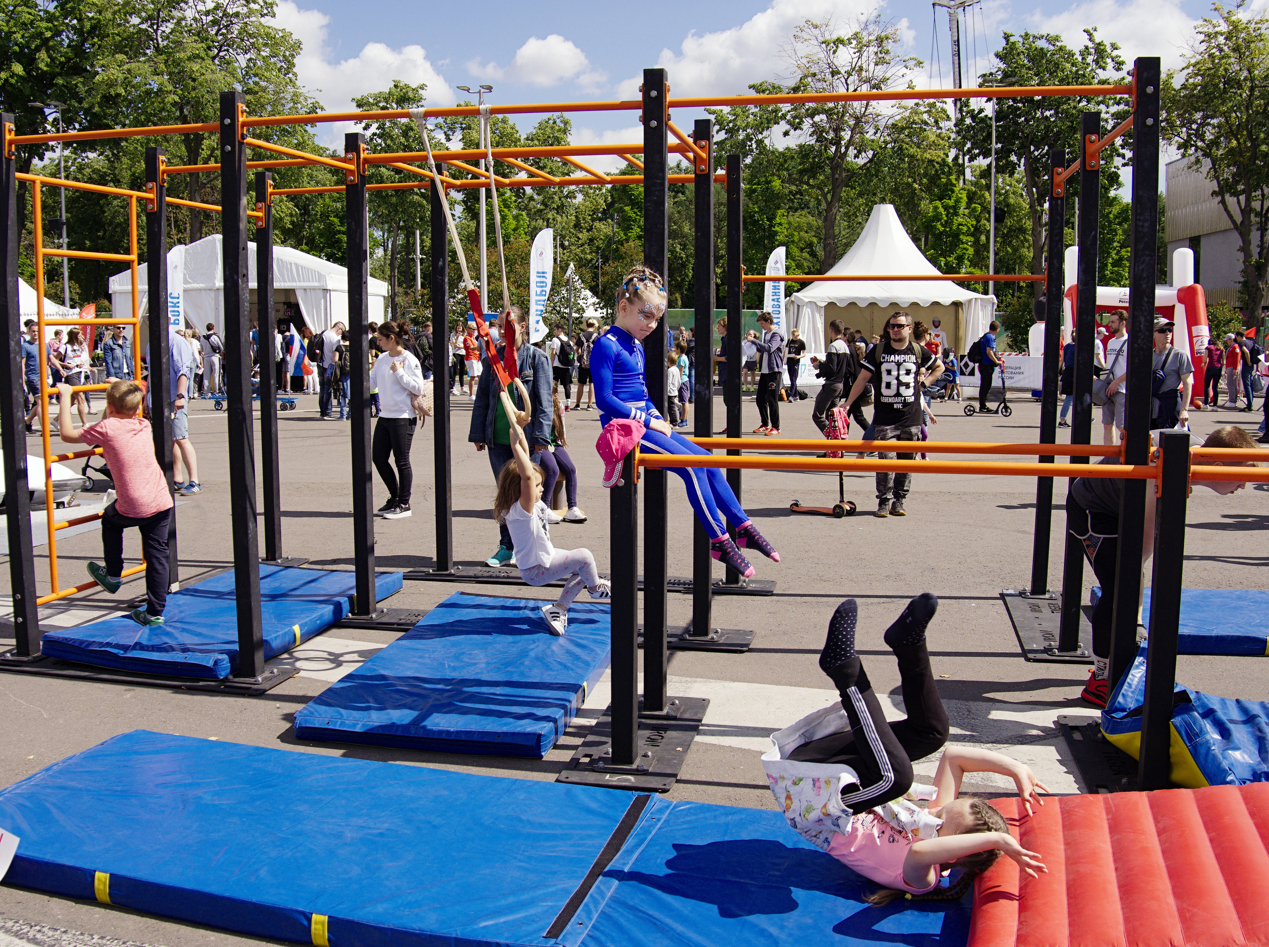 ХХХ Всероссийский олимпийский день. Лужники-2019 год. Фотограф Никифоров-Гордеев Сергей. Москва и МО