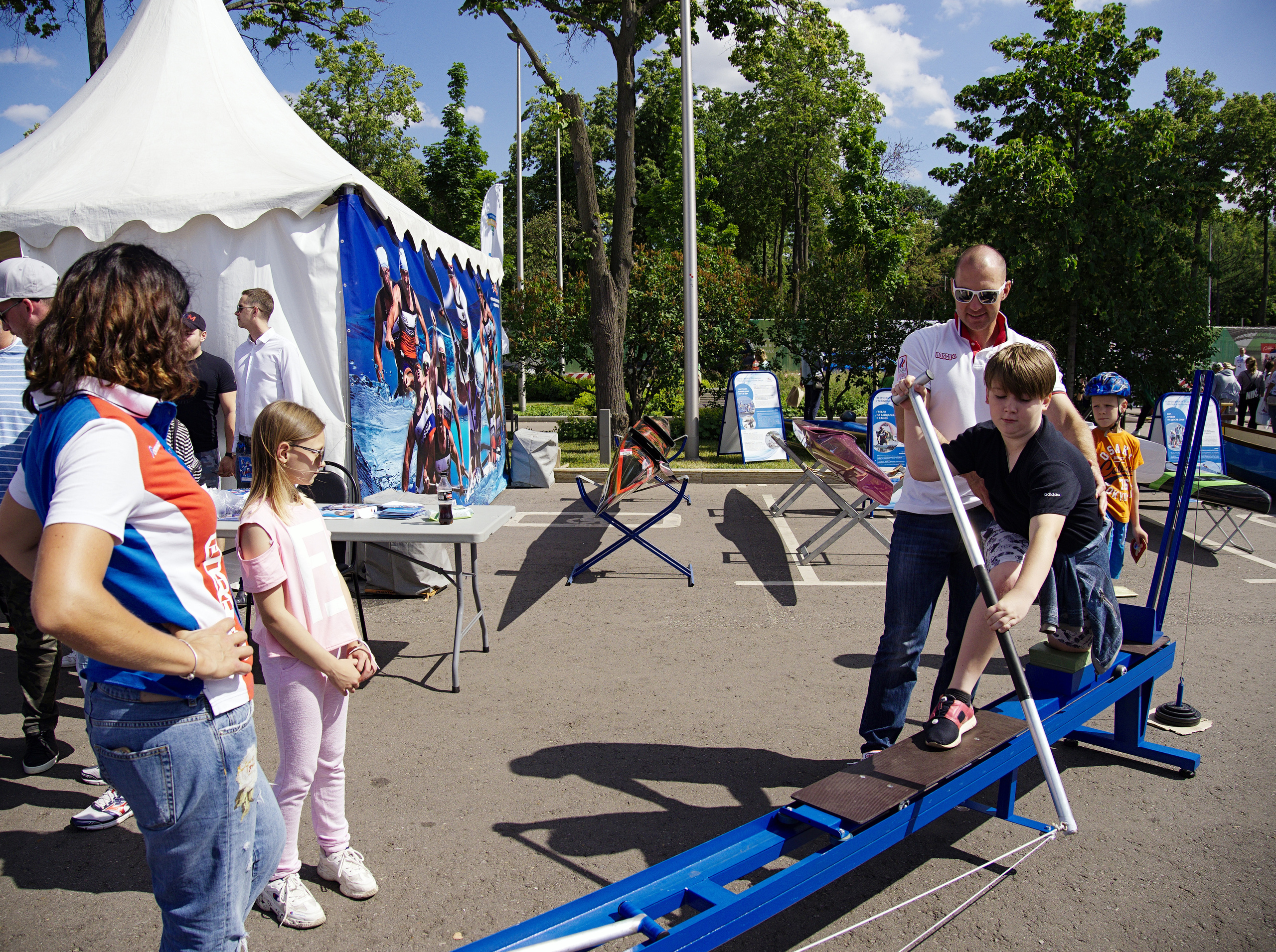 ХХХ Всероссийский олимпийский день. Лужники-2019 год. Фотограф Никифоров-Гордеев Сергей. Москва и МО