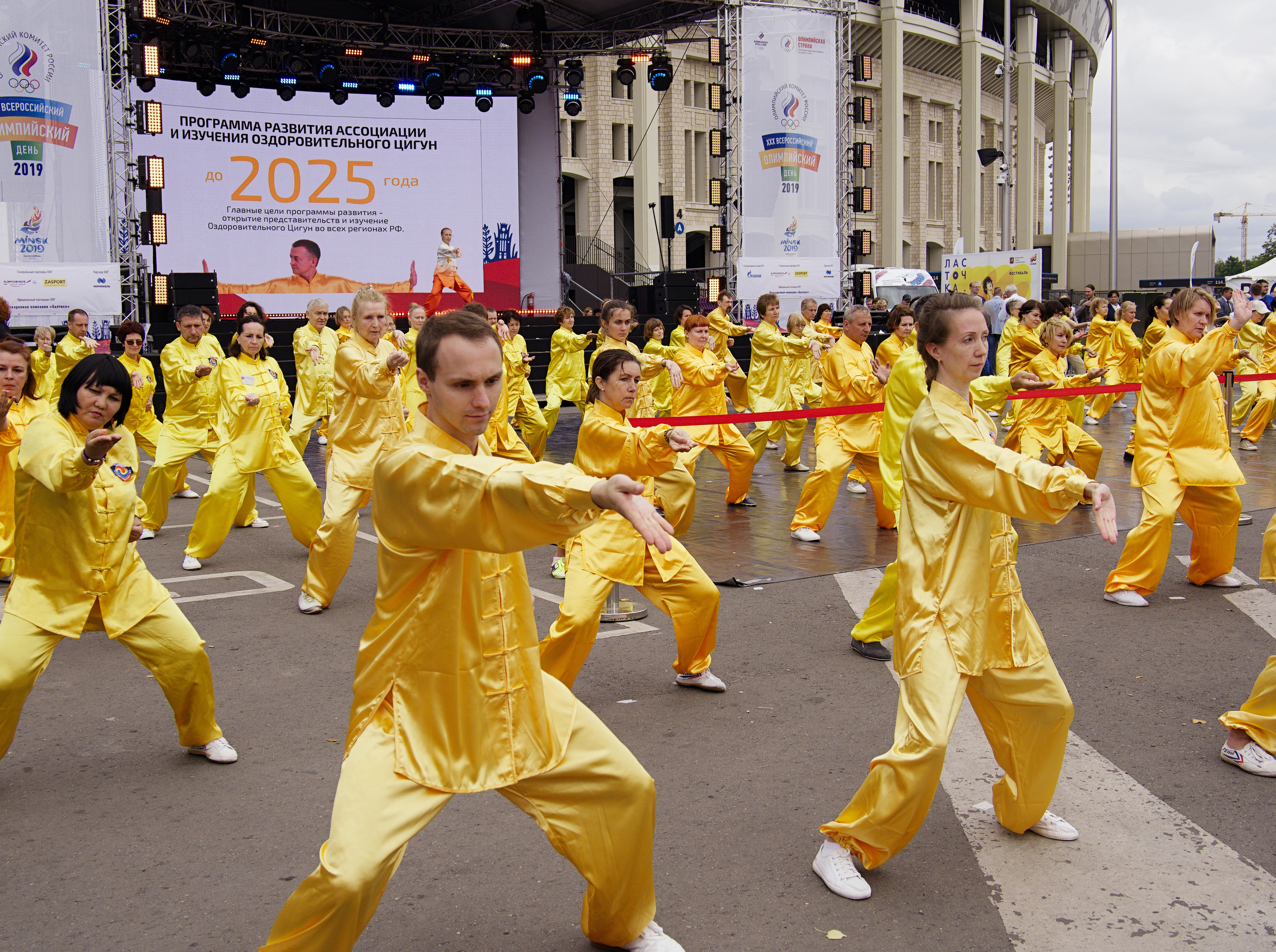 ХХХ Всероссийский олимпийский день. Лужники-2019 год. Фотограф Никифоров-Гордеев Сергей. Москва и МО