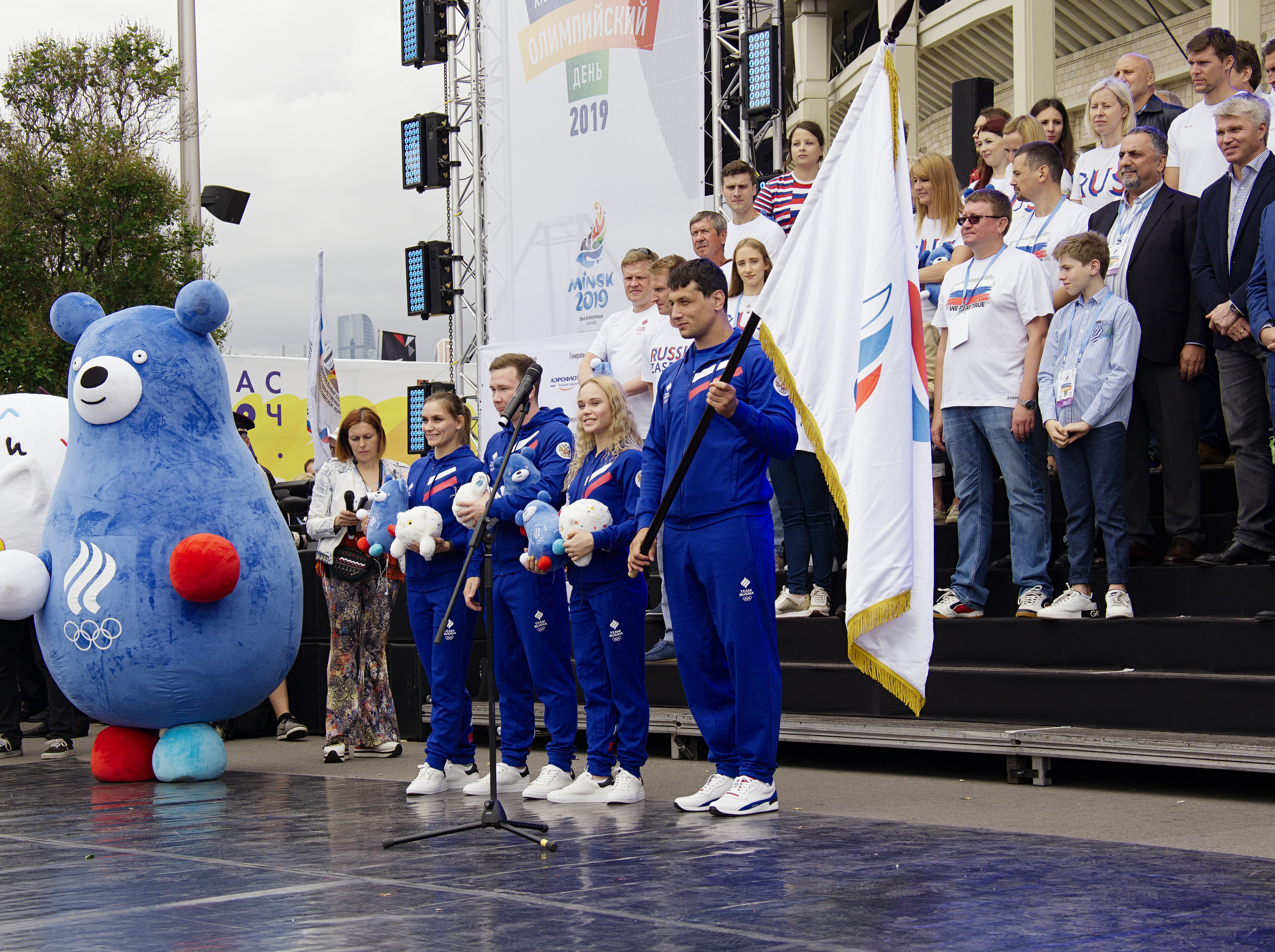 ХХХ Всероссийский олимпийский день. Лужники-2019 год. Фотограф Никифоров-Гордеев Сергей. Москва и МО