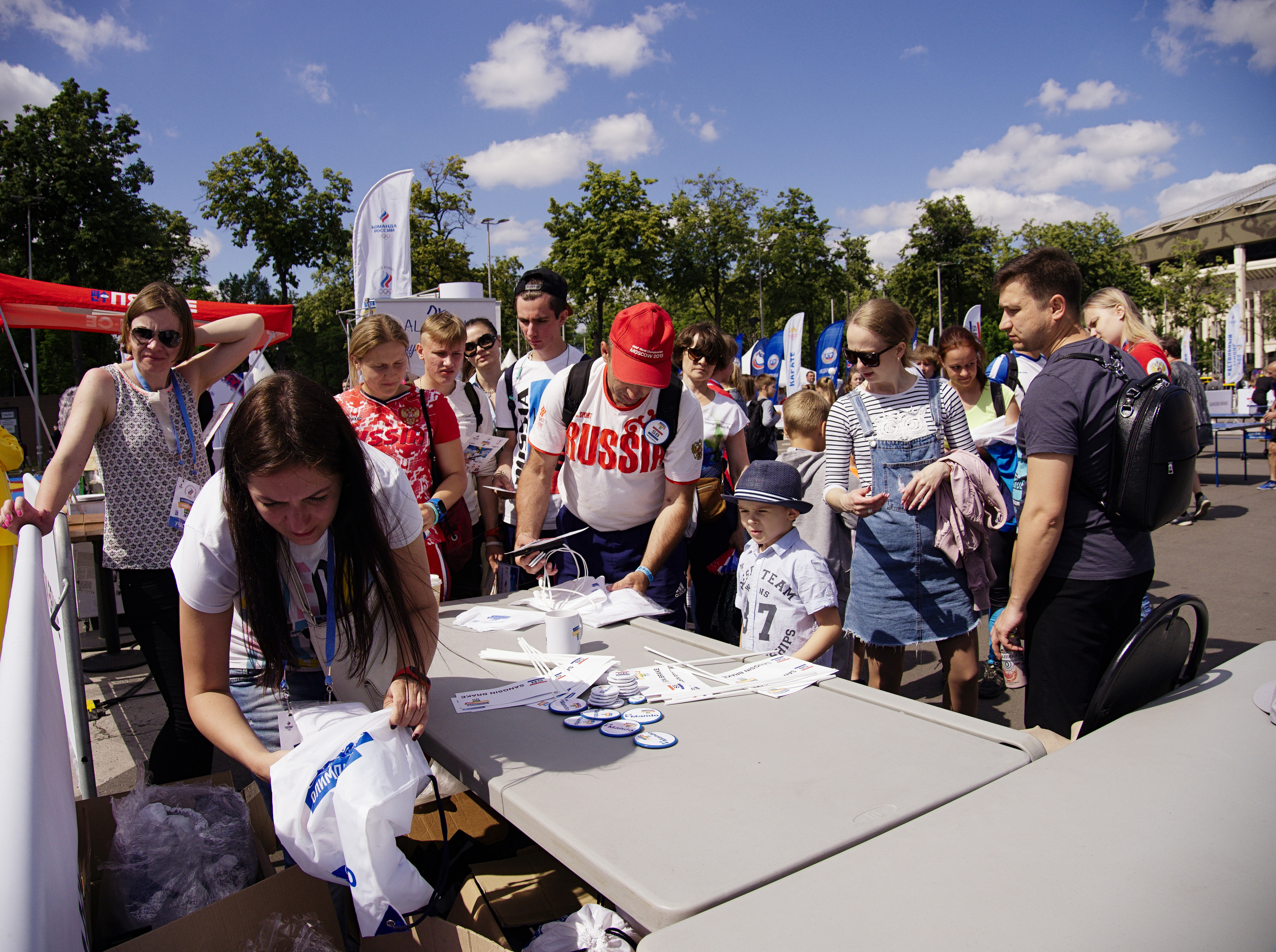ХХХ Всероссийский олимпийский день. Лужники-2019 год. Фотограф Никифоров-Гордеев Сергей. Москва и МО