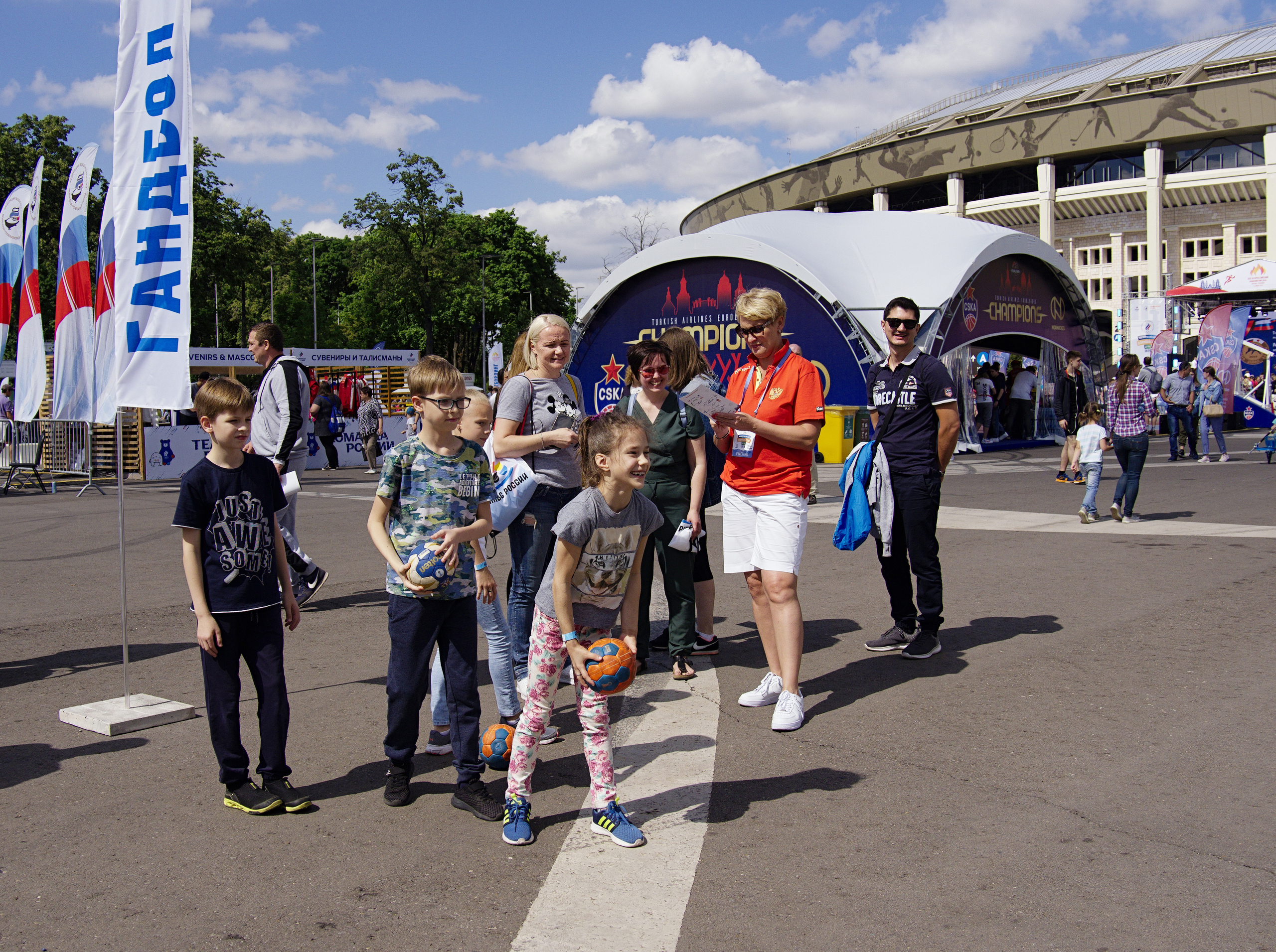 ХХХ Всероссийский олимпийский день. Лужники-2019 год. Фотограф Никифоров-Гордеев Сергей. Москва и МО